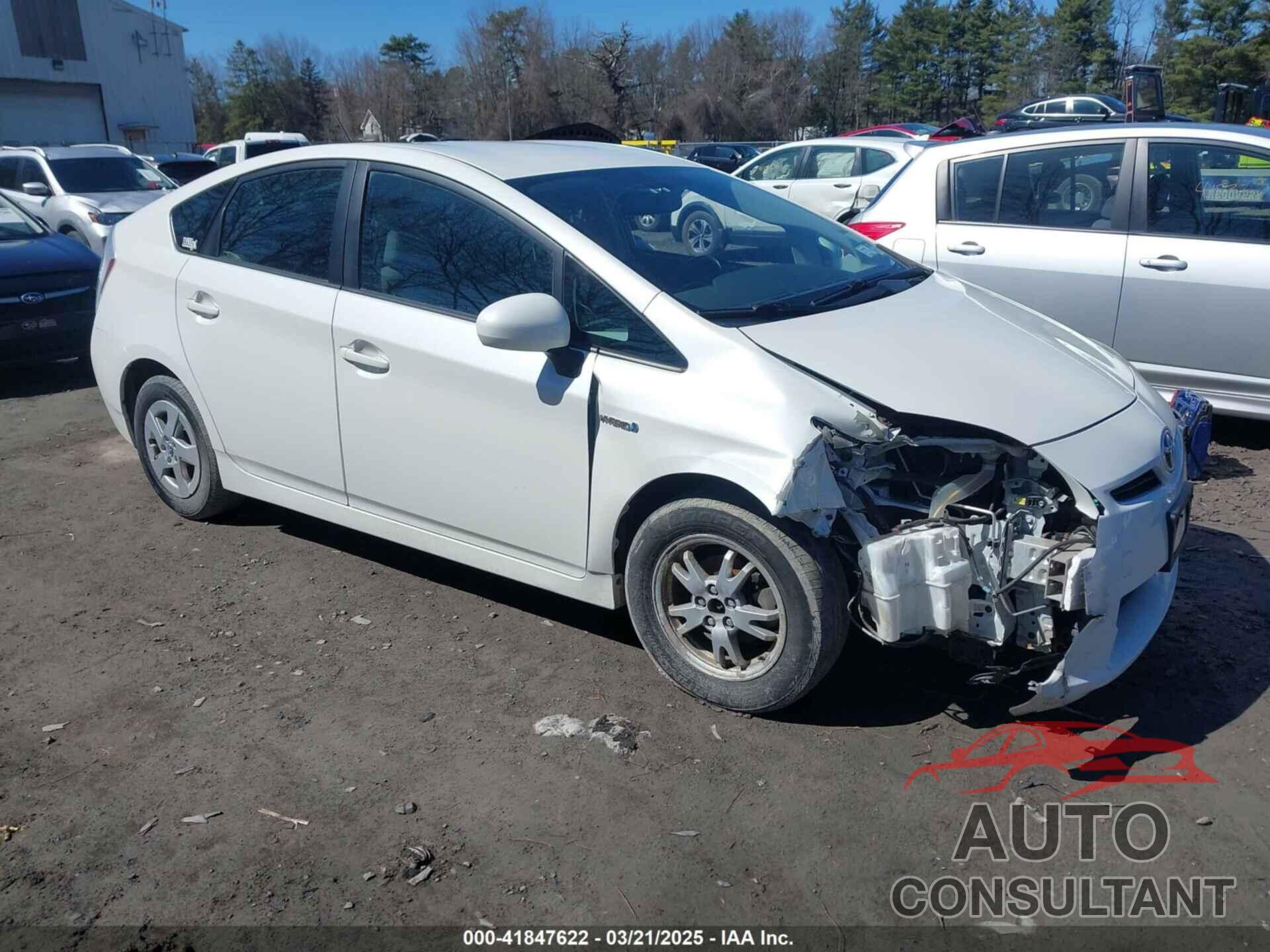 TOYOTA PRIUS 2010 - JTDKN3DU3A0138853