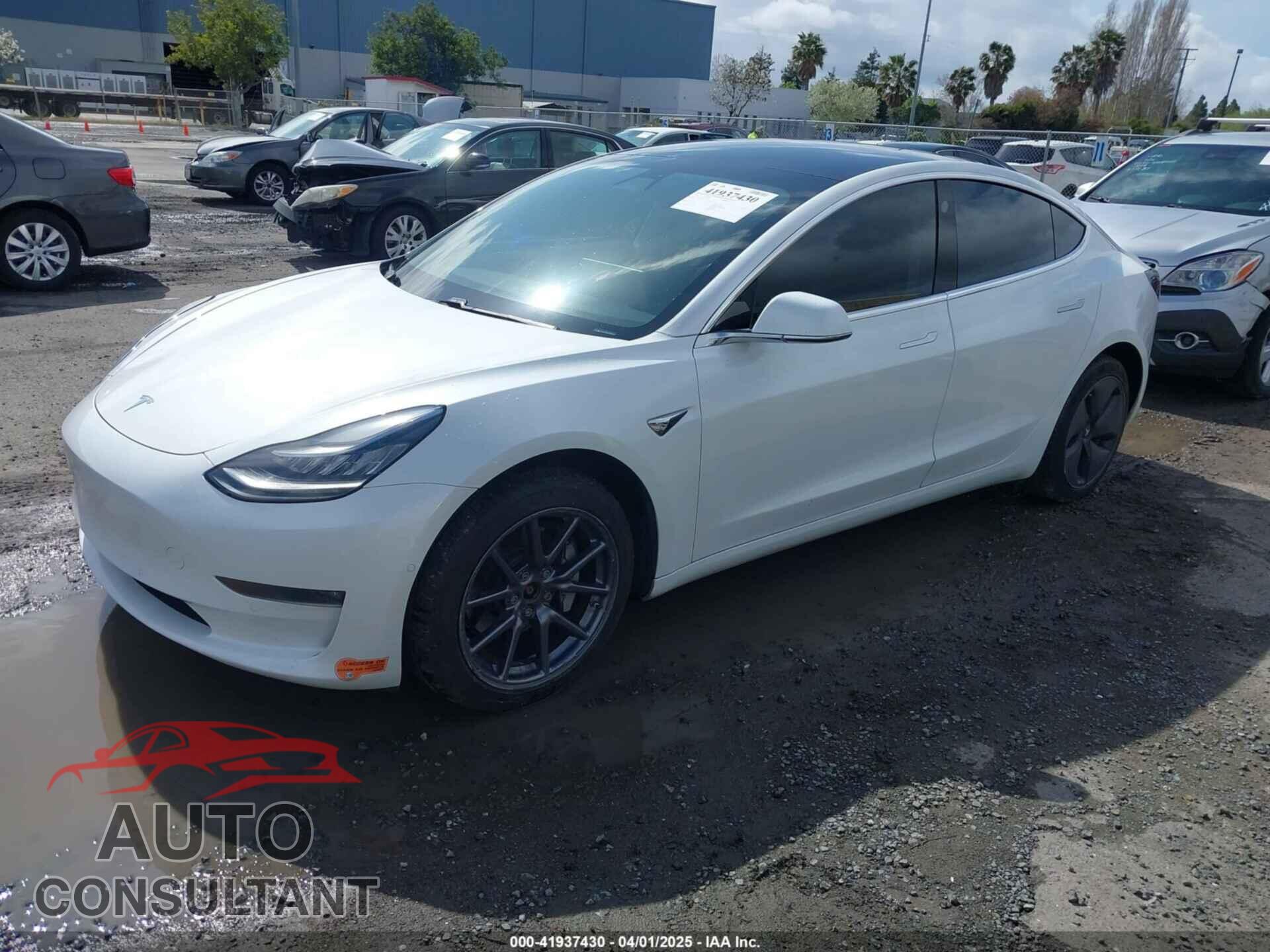 TESLA MODEL 3 2020 - 5YJ3E1EB6LF619528
