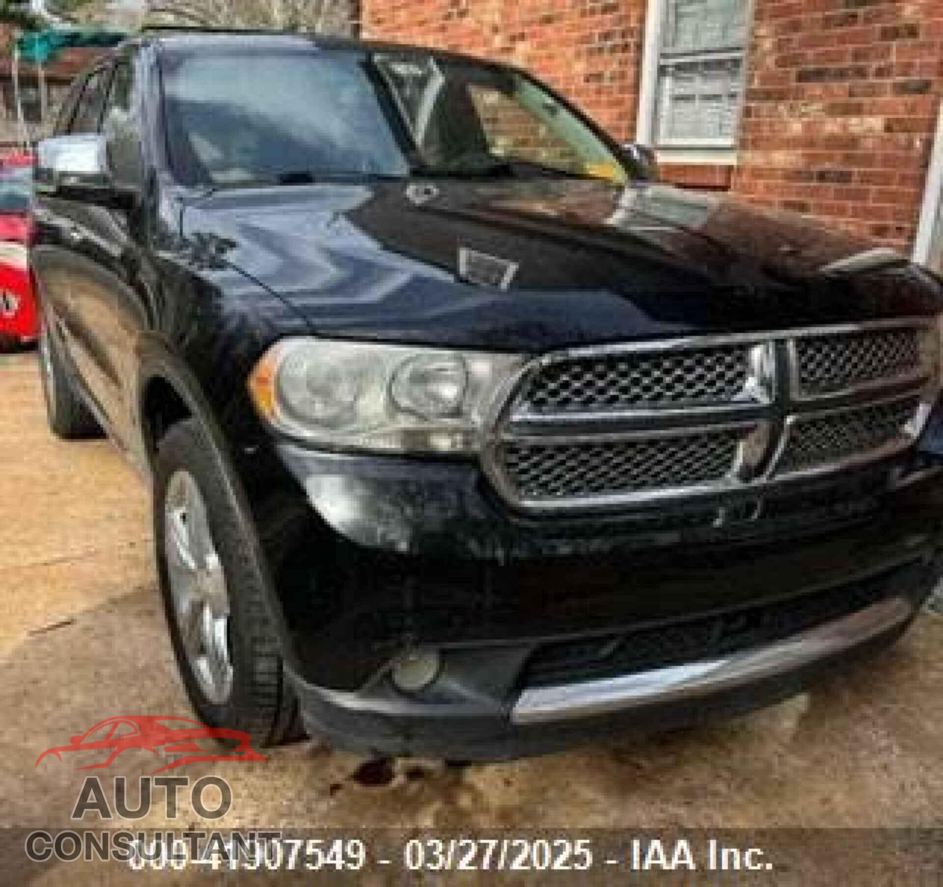 DODGE DURANGO 2013 - 1C4RDJEG2DC559612