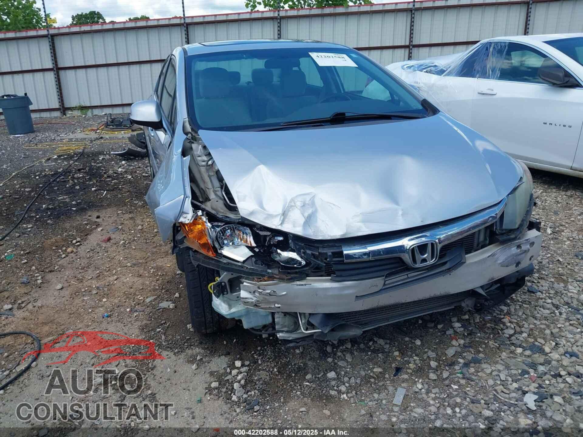 HONDA CIVIC 2012 - 19XFB2F8XCE036125