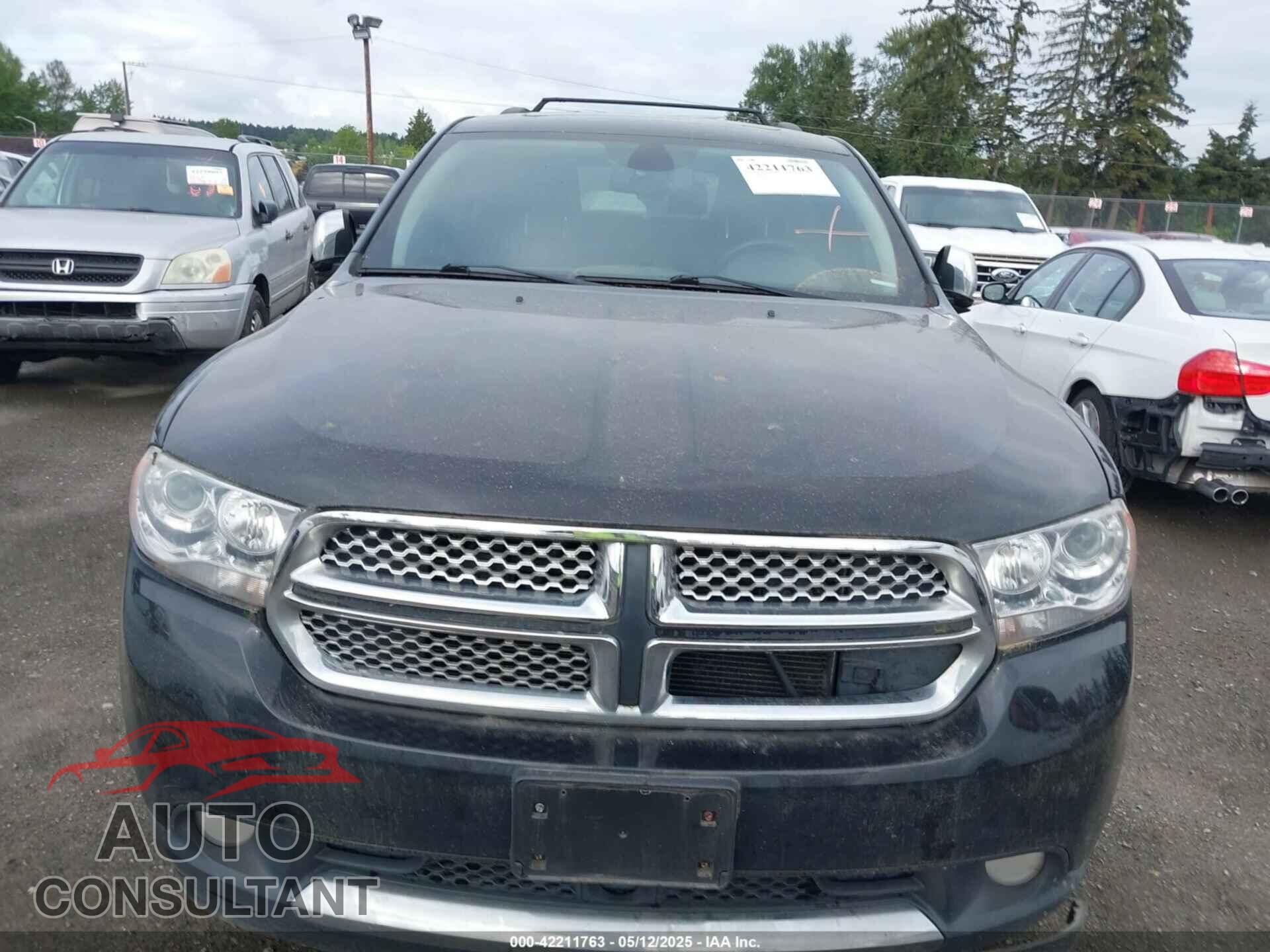 DODGE DURANGO 2012 - 1C4SDJET8CC116894