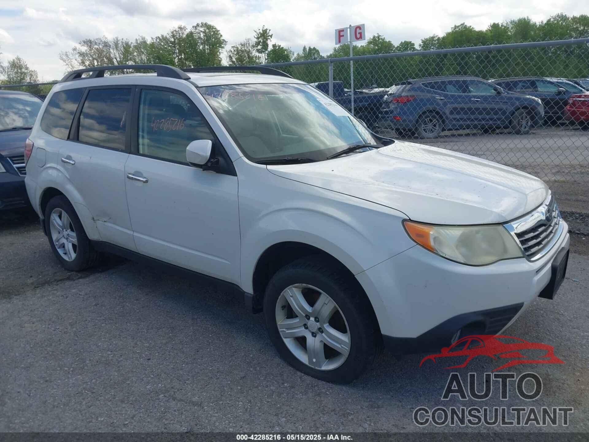 SUBARU FORESTER 2010 - JF2SH6CC2AH768240