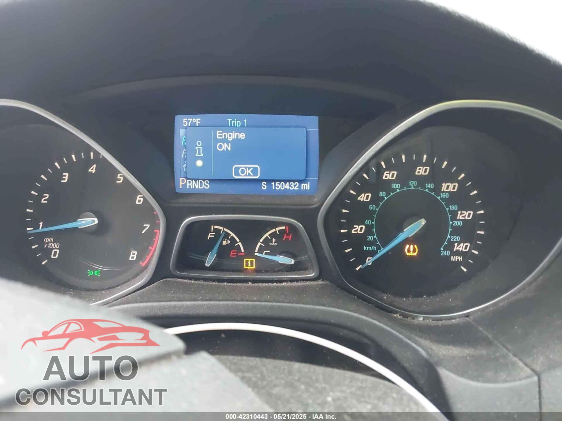 FORD FOCUS 2014 - 1FADP3K23EL379102