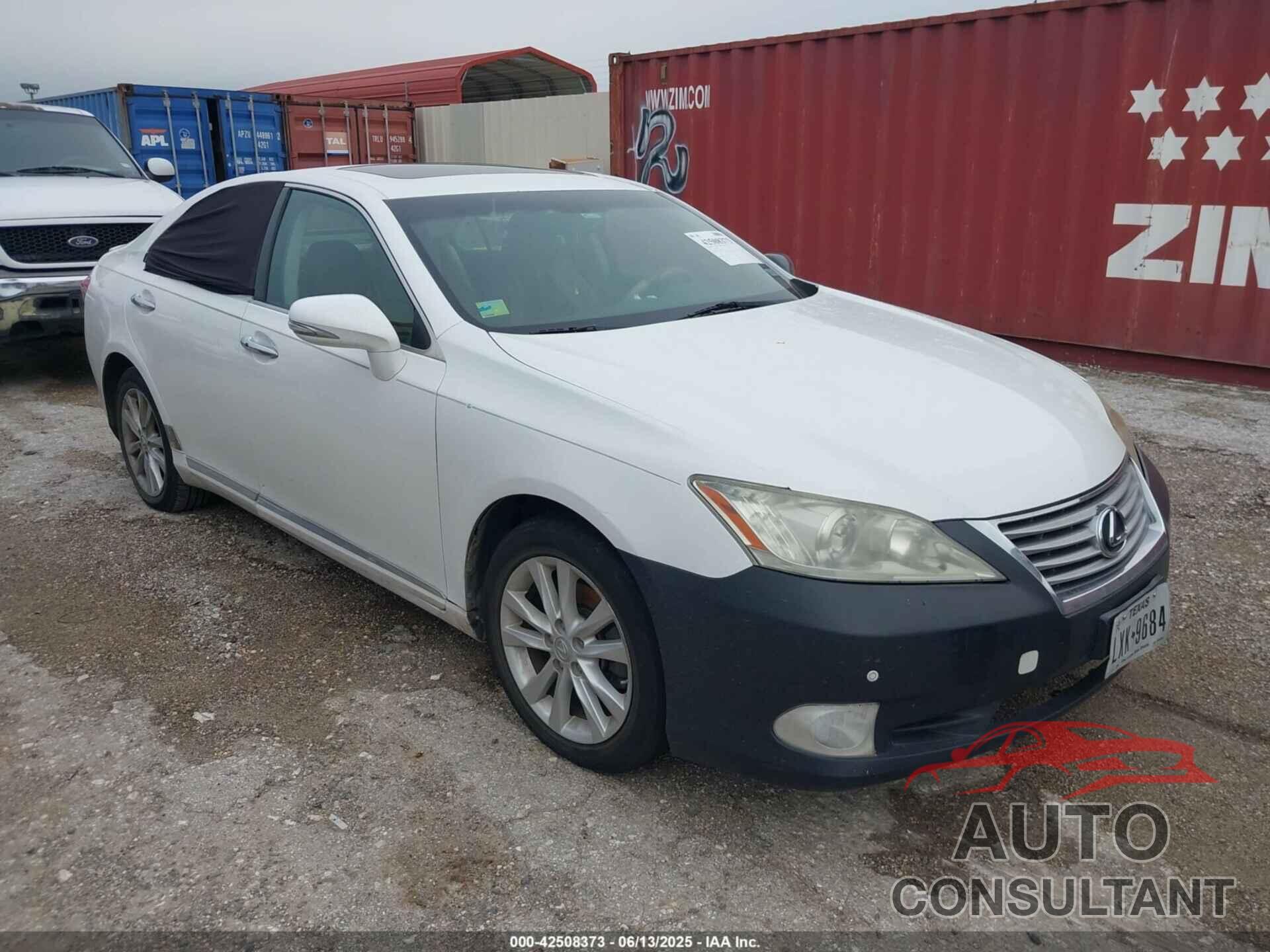 LEXUS ES 350 2010 - JTHBK1EG4A2378051