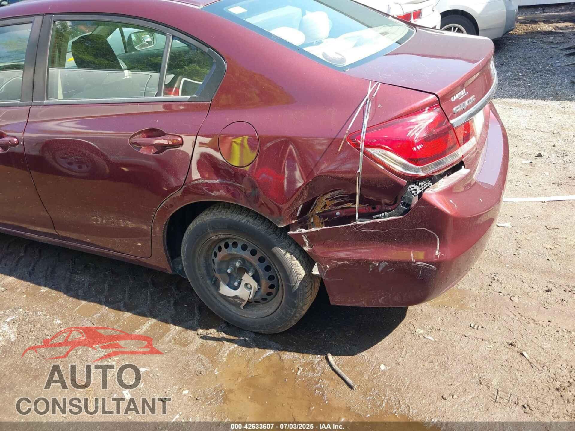HONDA CIVIC 2014 - 19XFB2F57EE215859