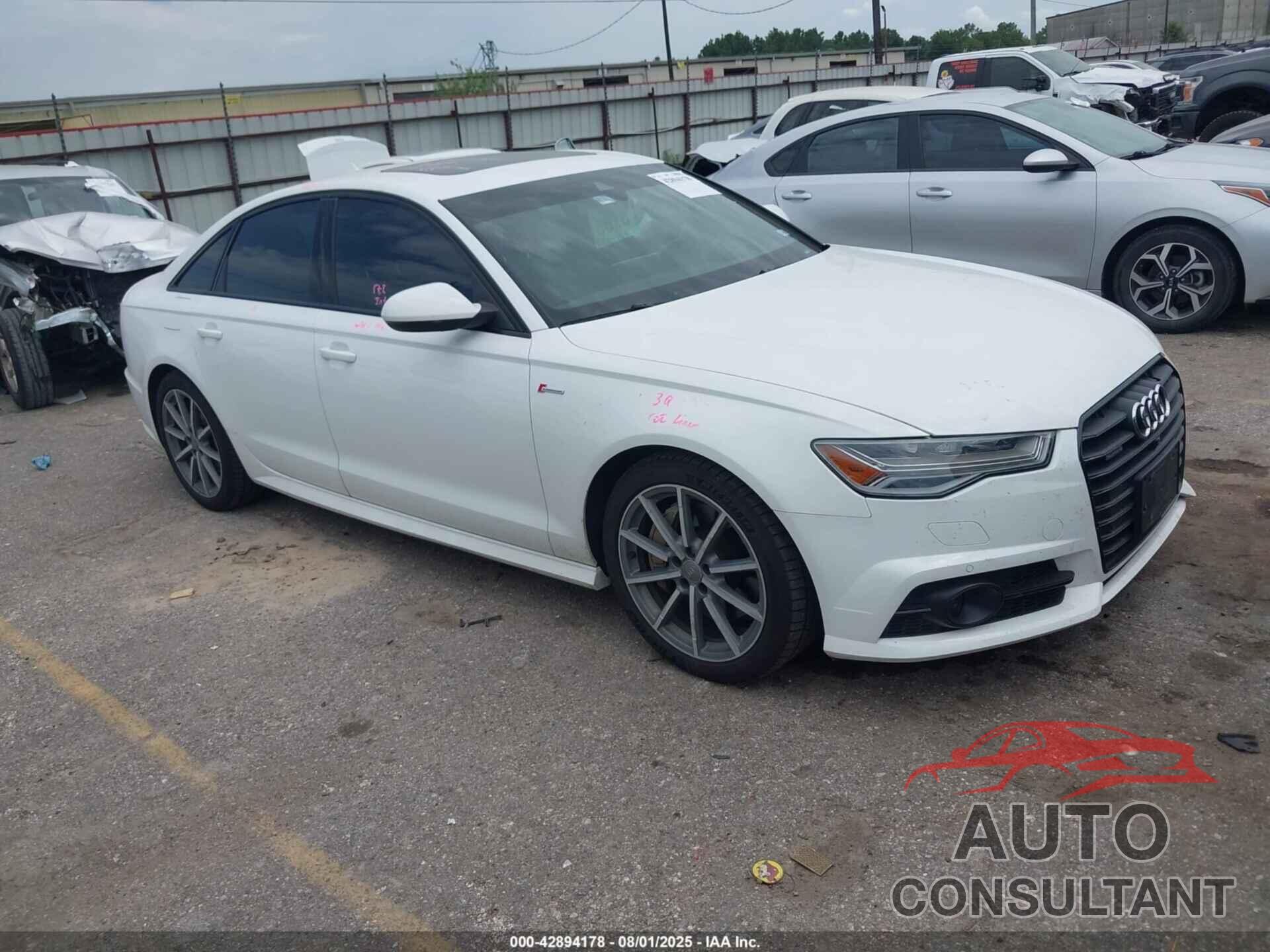 AUDI A6 2017 - WAUH2AFC4HN064011