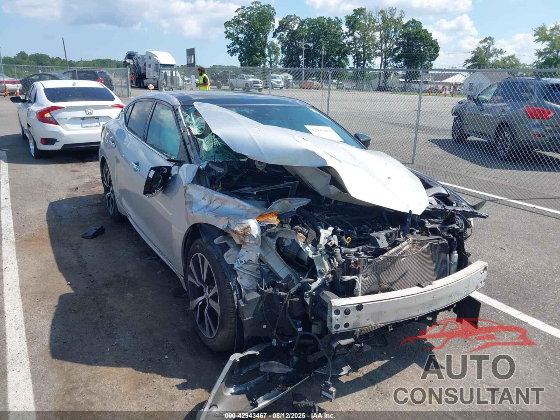 NISSAN MAXIMA 2017 - 1N4AA6AP9HC451329