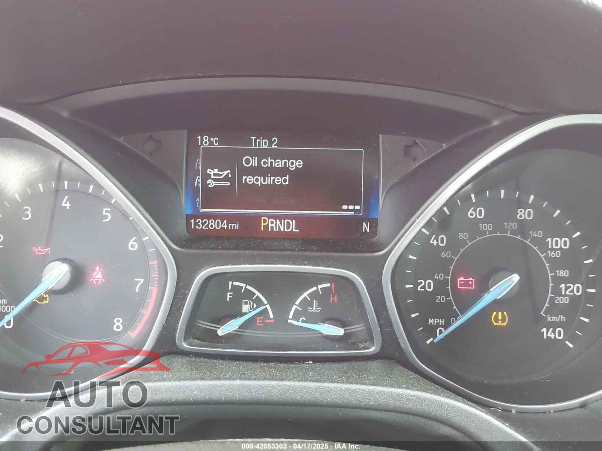 FORD FOCUS 2015 - 1FADP3F29FL244041