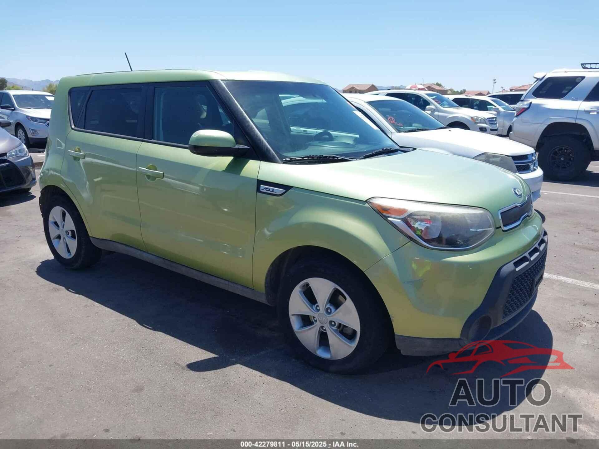 KIA SOUL 2016 - KNDJN2A27G7831627