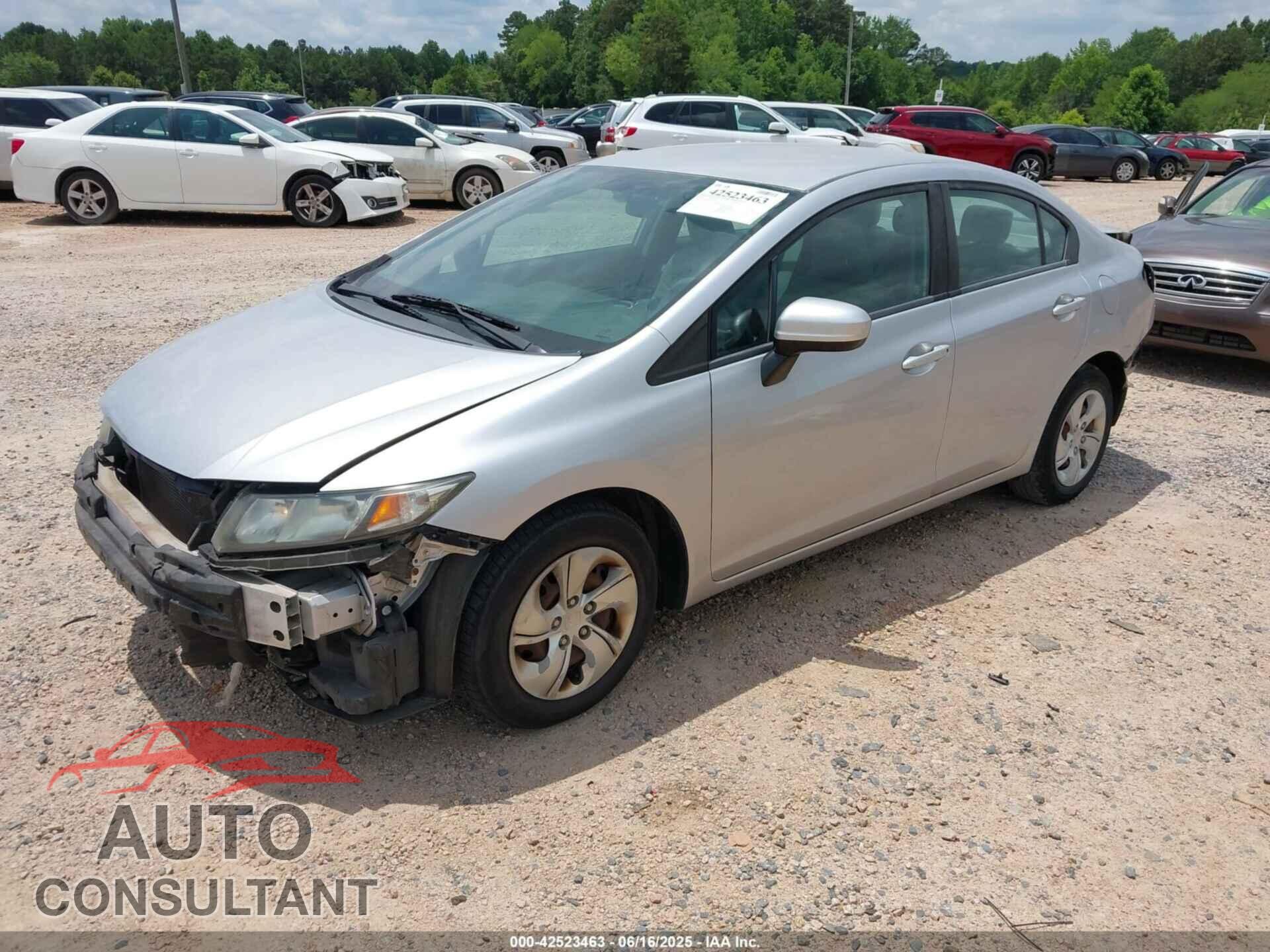 HONDA CIVIC 2014 - 19XFB2F59EE060750