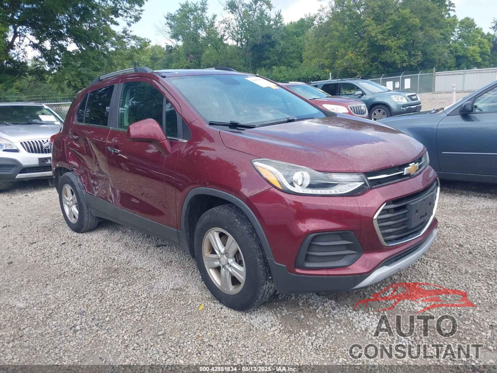 CHEVROLET TRAX 2017 - 3GNCJPSB1HL260236