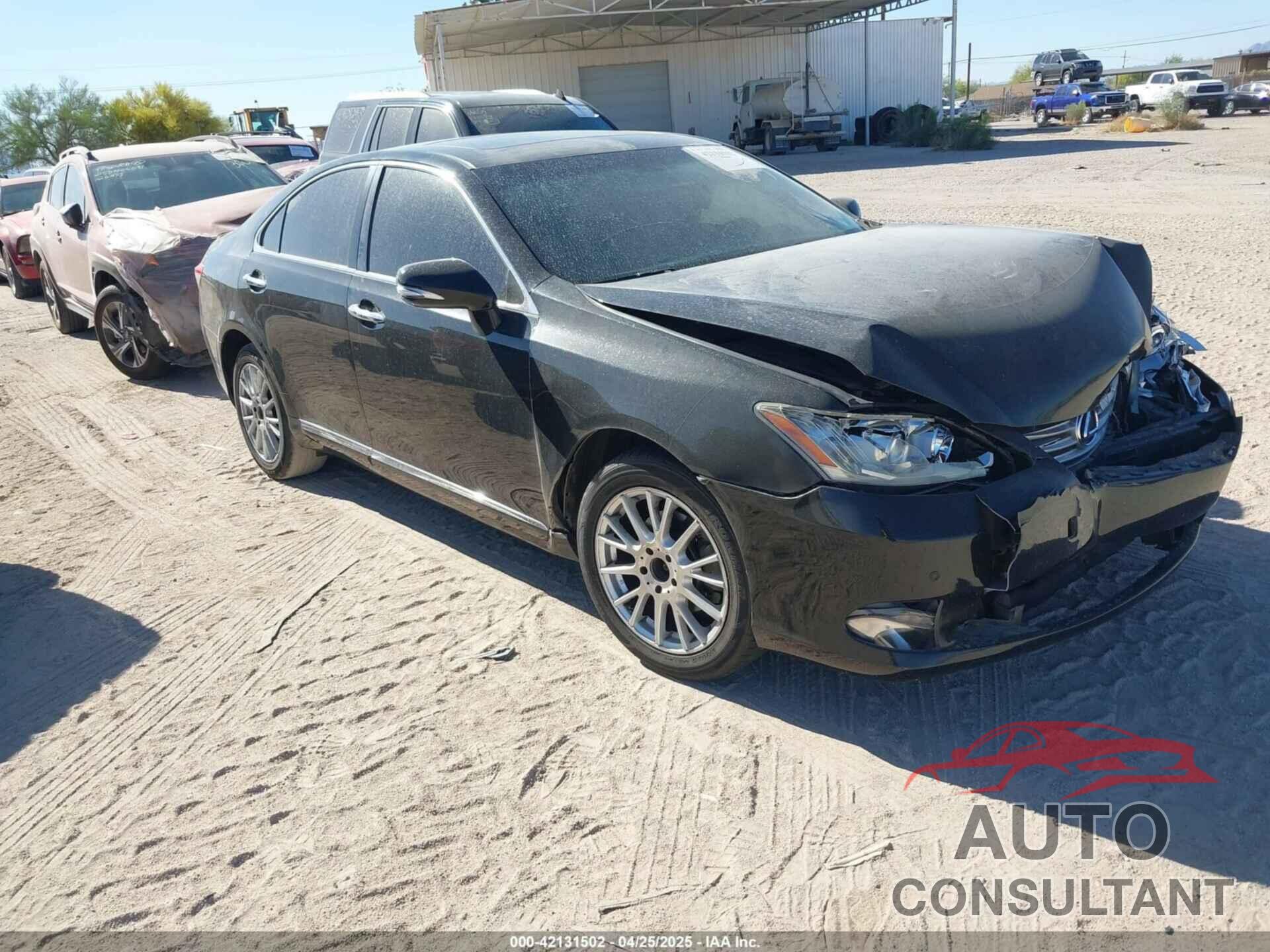 LEXUS ES 350 2012 - JTHBK1EG9C2482747