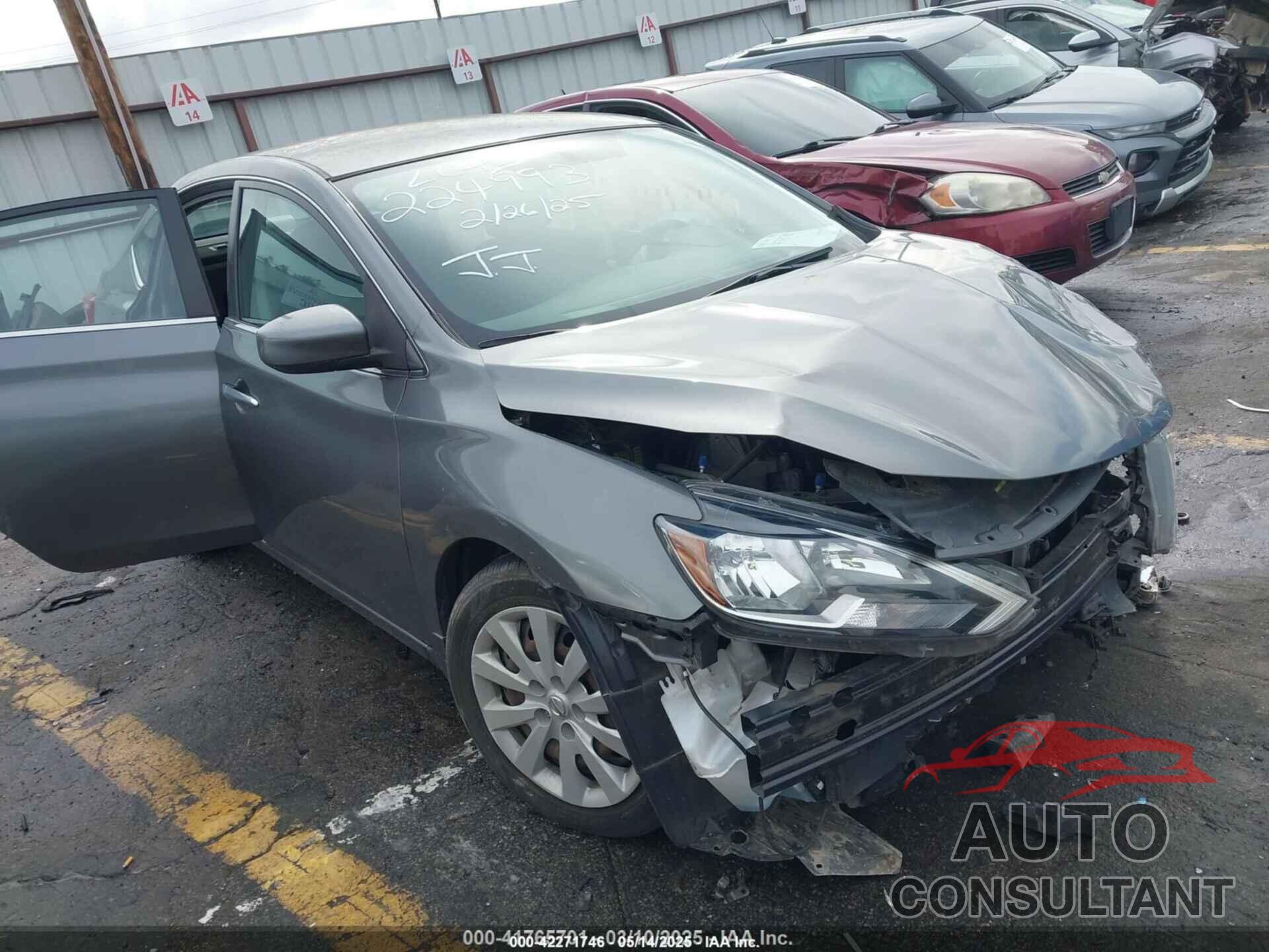 NISSAN SENTRA 2019 - 3N1AB7AP5KY224993