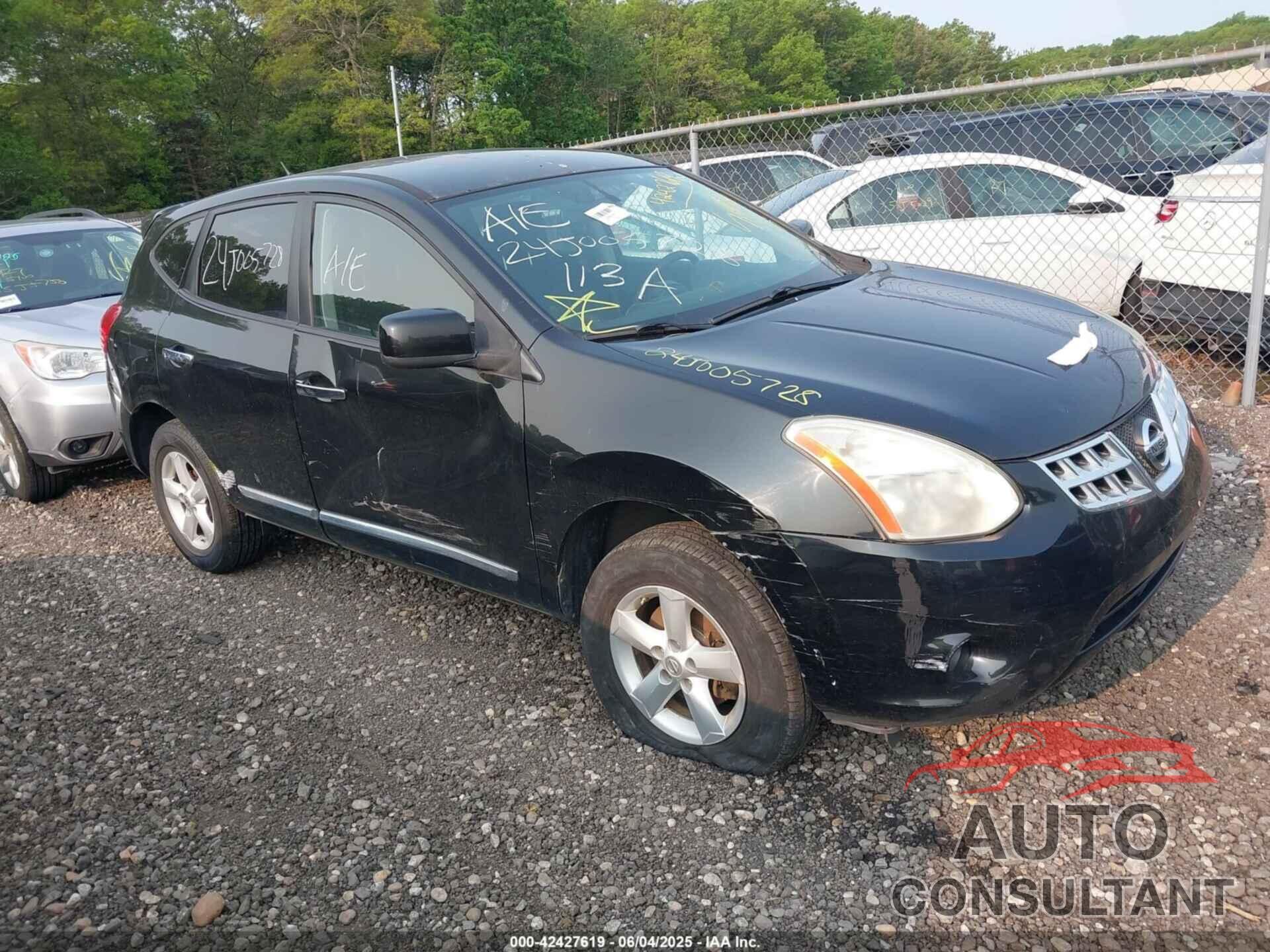 NISSAN ROGUE 2013 - JN8AS5MV6DW118014