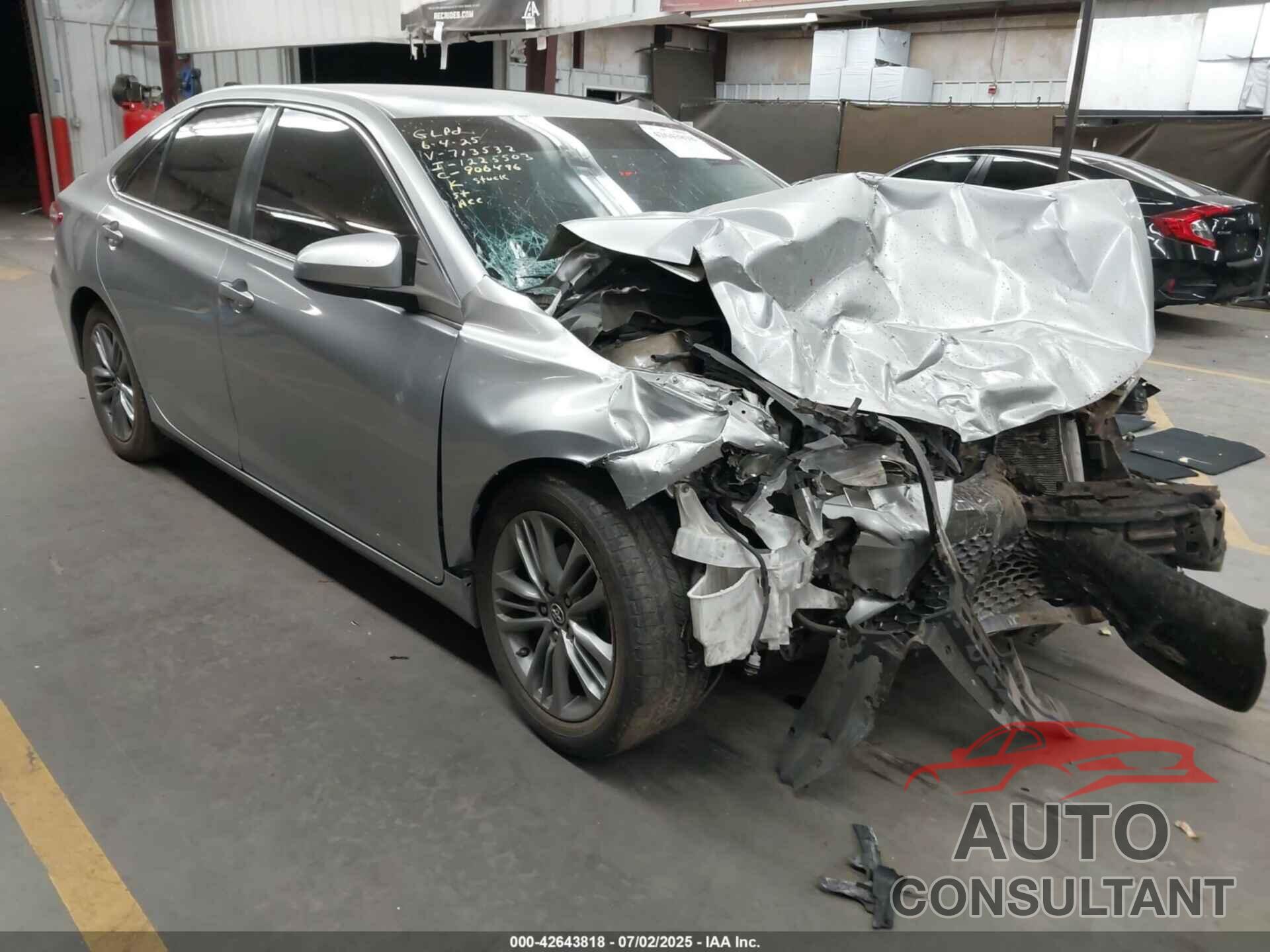 TOYOTA CAMRY 2017 - 4T1BF1FK5HU713532