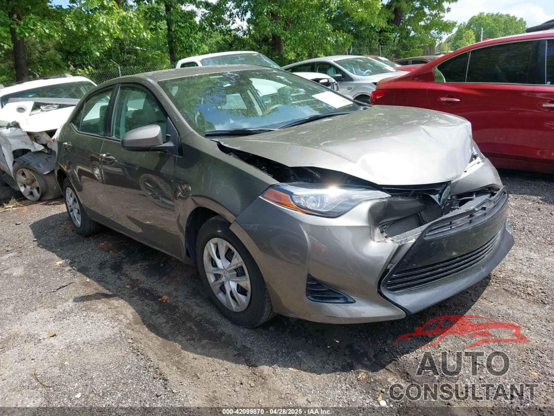 TOYOTA COROLLA 2017 - 2T1BPRHE0HC805846
