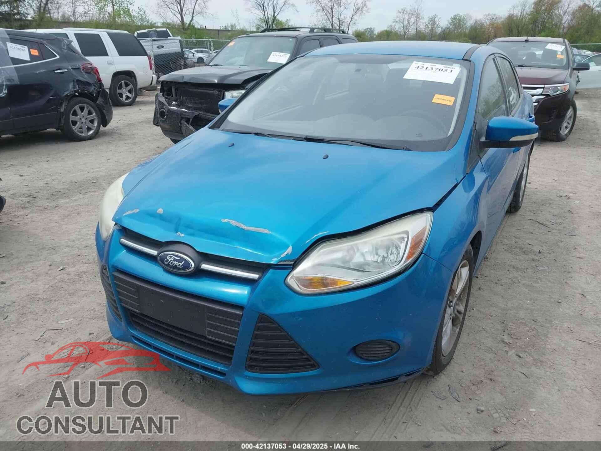 FORD FOCUS 2014 - 1FADP3F23EL228772