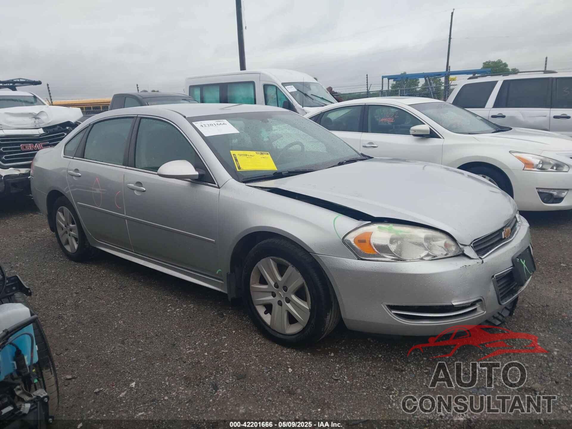 CHEVROLET IMPALA 2011 - 2G1WA5EKXB1114652