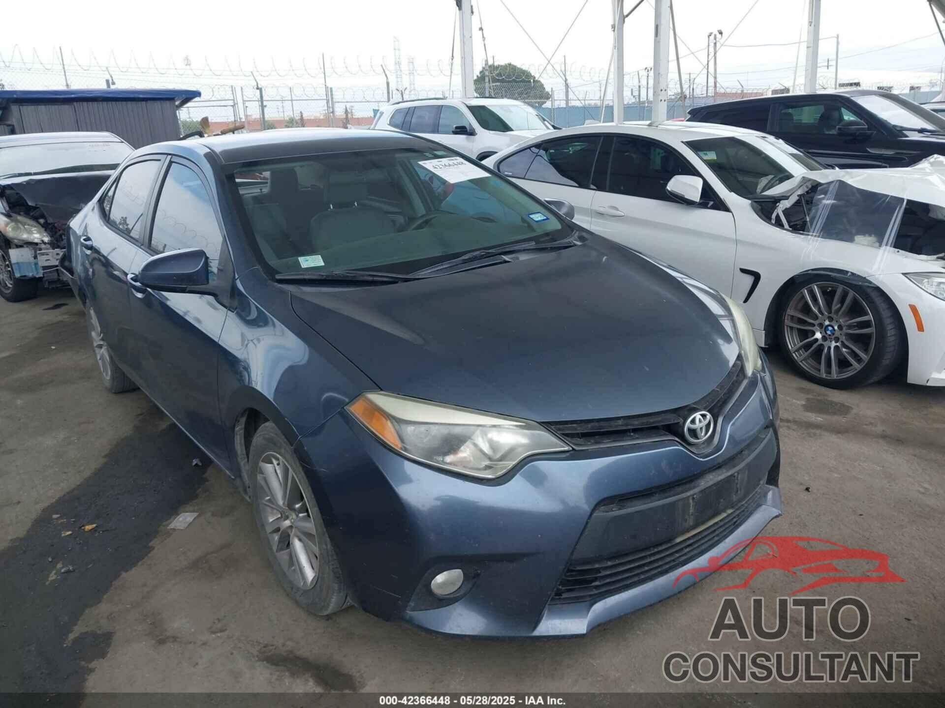 TOYOTA COROLLA 2014 - 5YFBURHEXEP084150