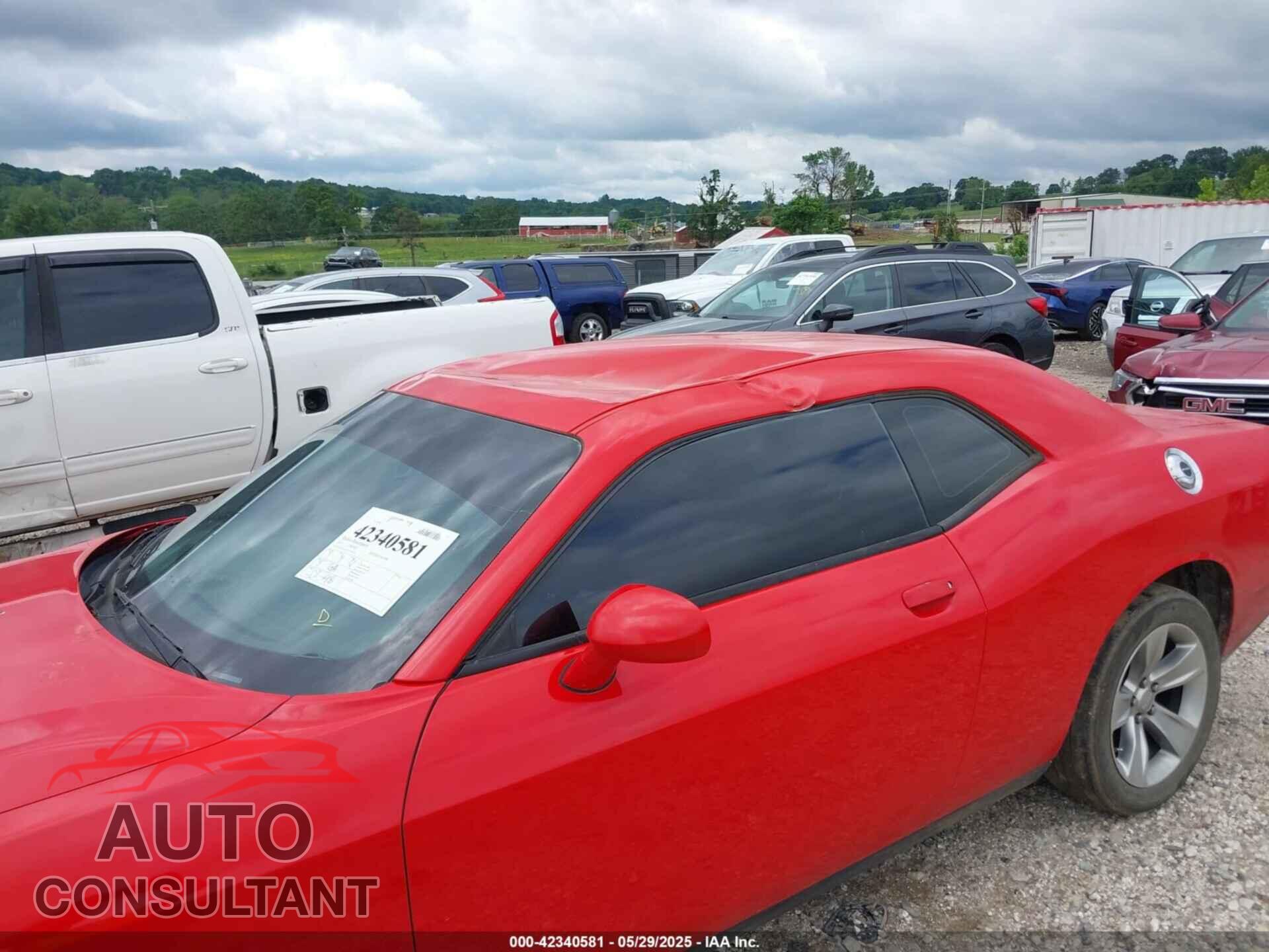 DODGE CHALLENGER 2015 - 2C3CDZAG2FH719826