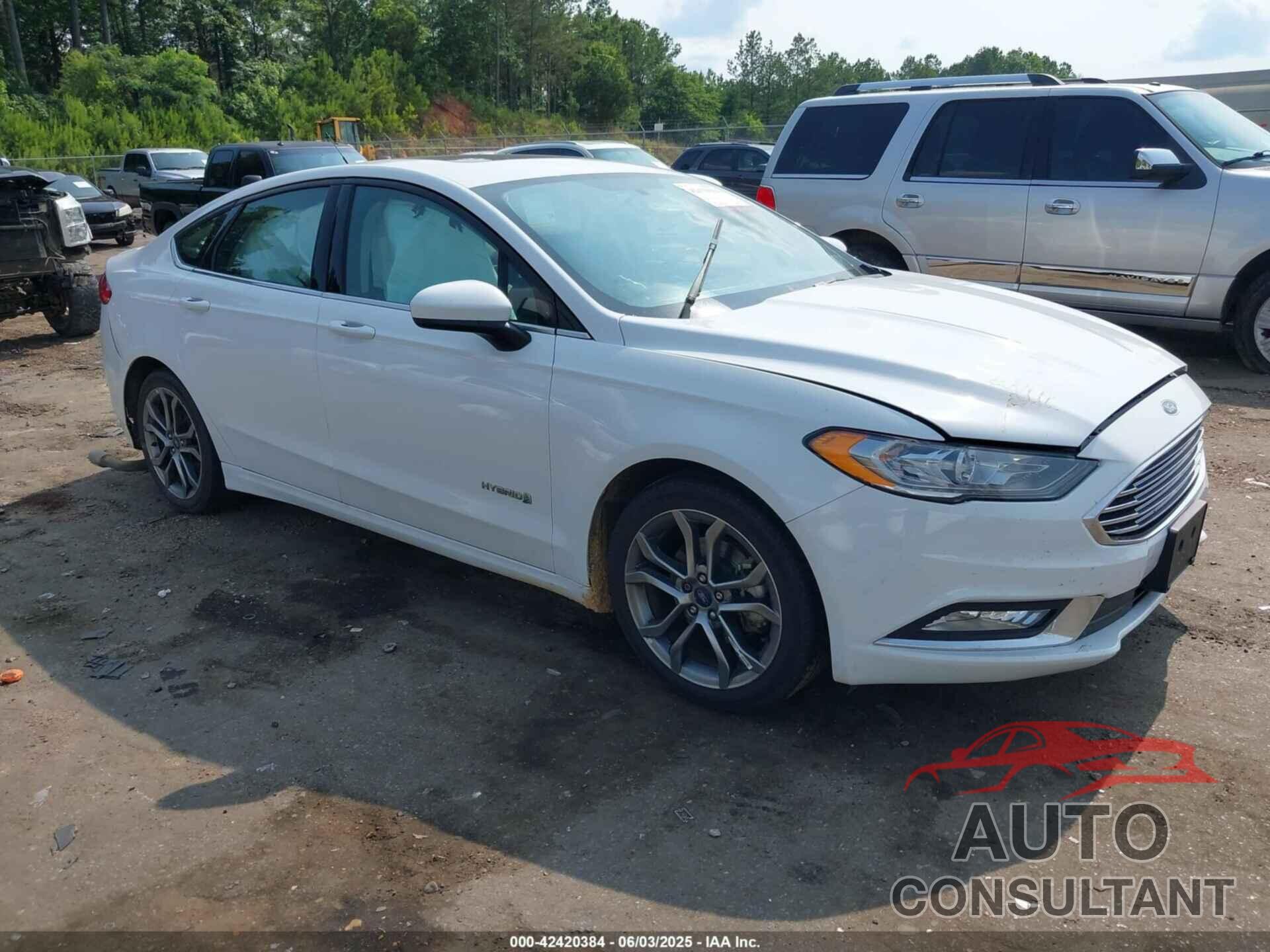 FORD FUSION HYBRID 2017 - 3FA6P0LU1HR357287