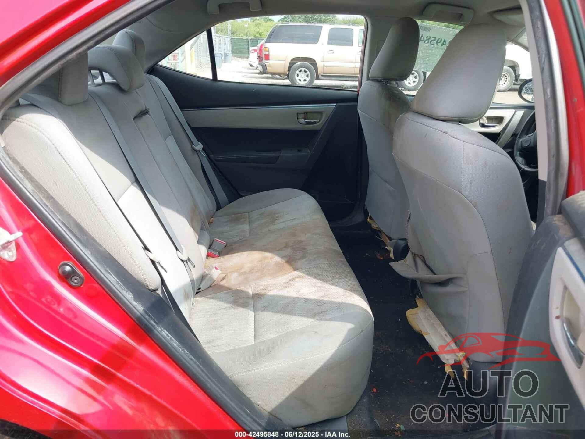TOYOTA COROLLA 2015 - 2T1BURHE5FC471934