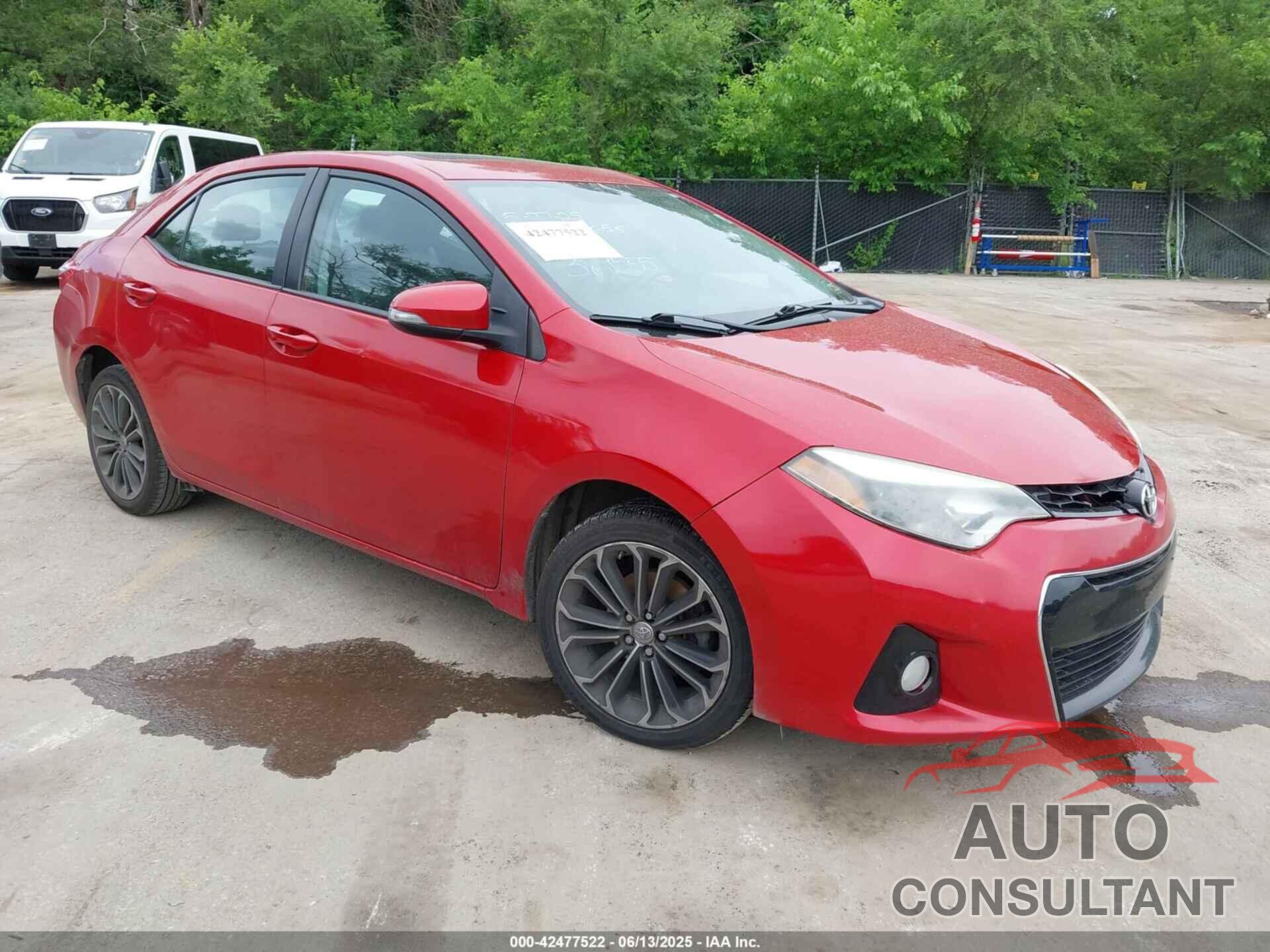 TOYOTA COROLLA 2015 - 2T1BURHE3FC389555