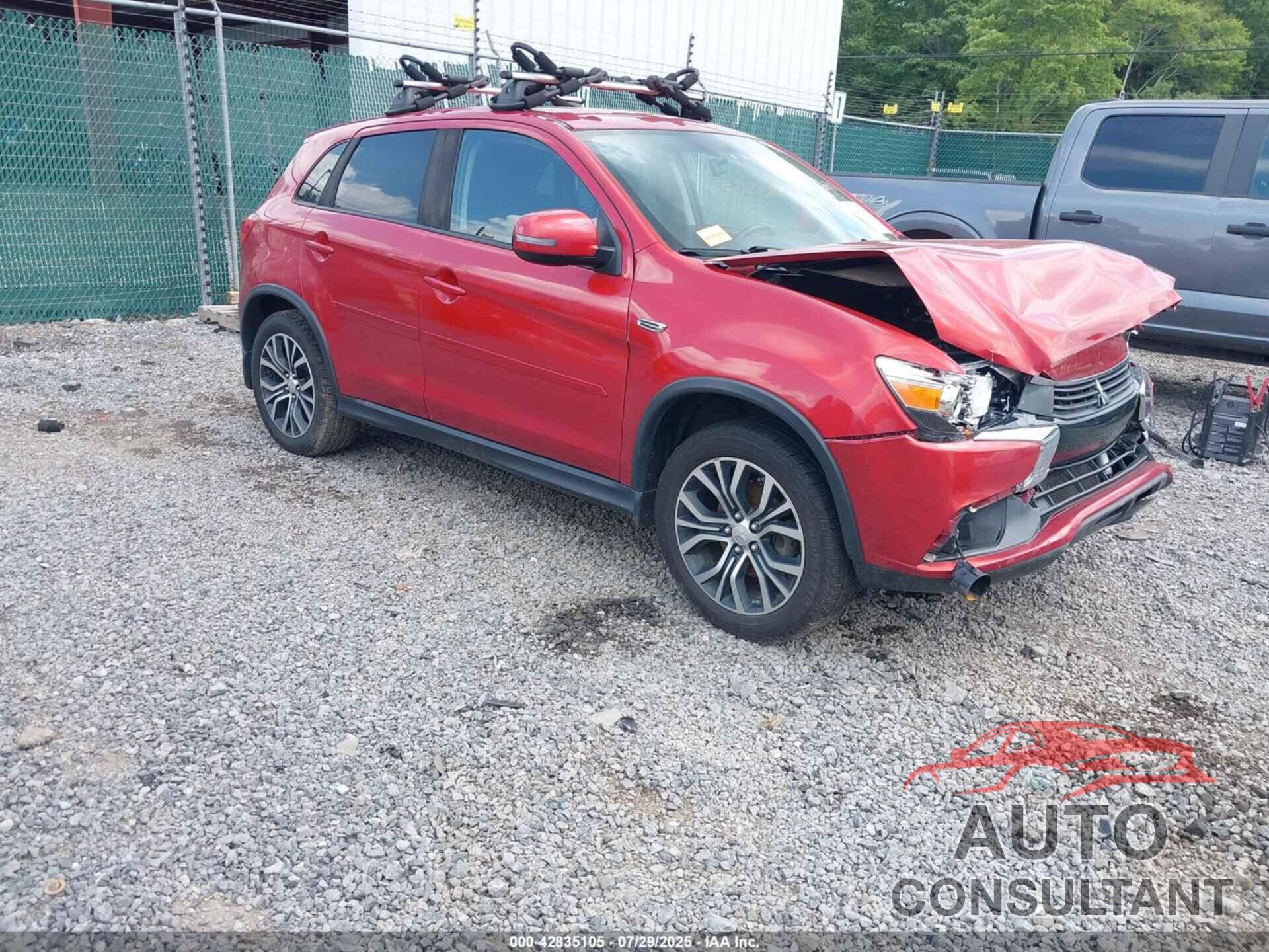 MITSUBISHI OUTLANDER SPORT 2016 - JA4AR3AW9GZ049955