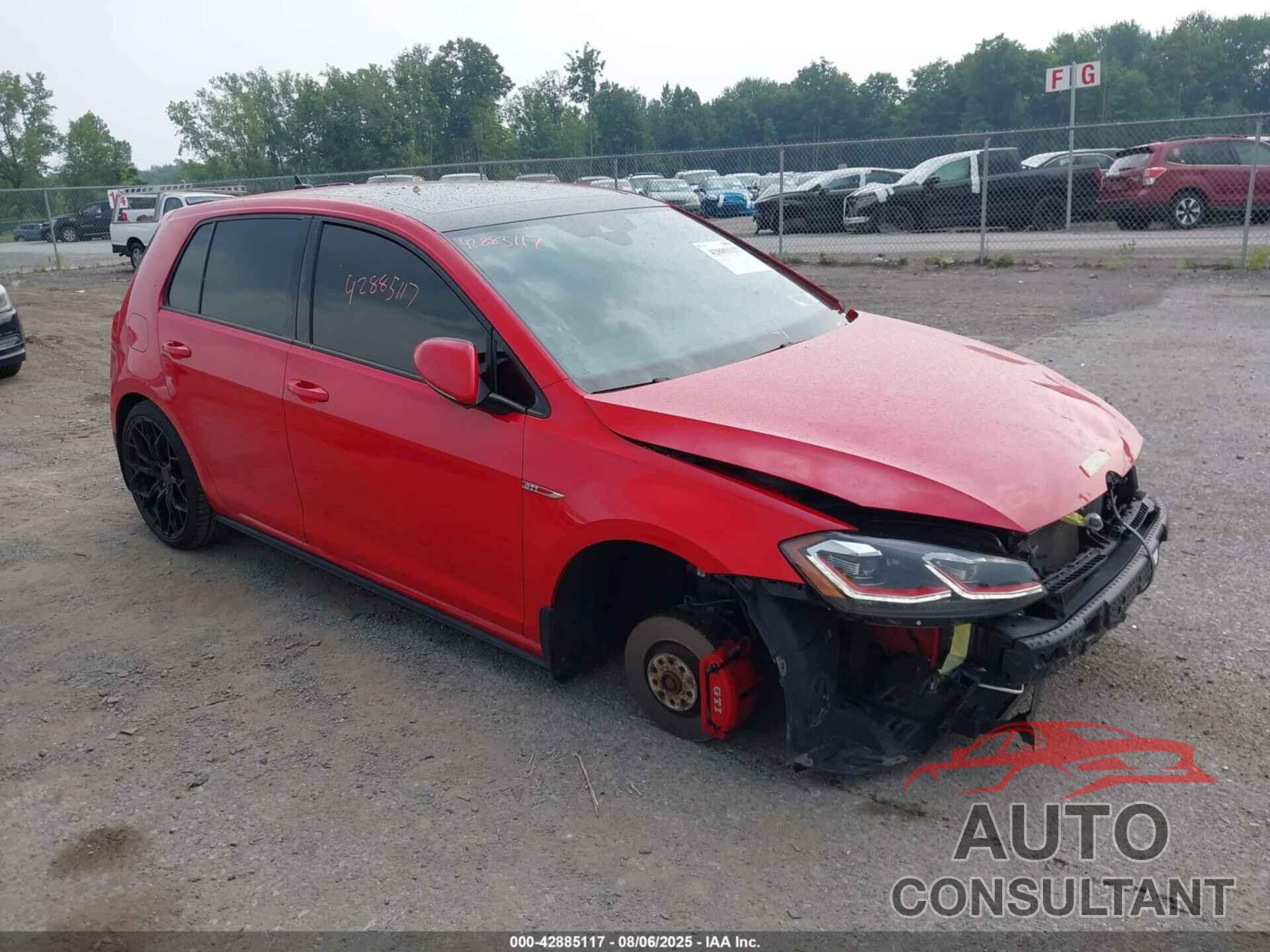 VOLKSWAGEN GOLF GTI 2018 - 3VW447AU4JM251020