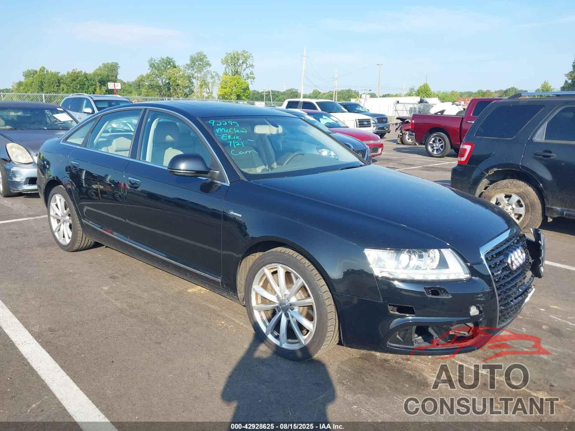 AUDI A6 2011 - WAUKGAFB2BN033216