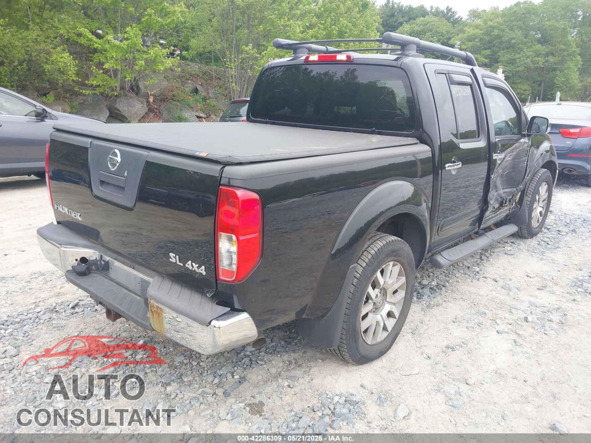 NISSAN FRONTIER 2011 - 1N6AD0EV9BC451293