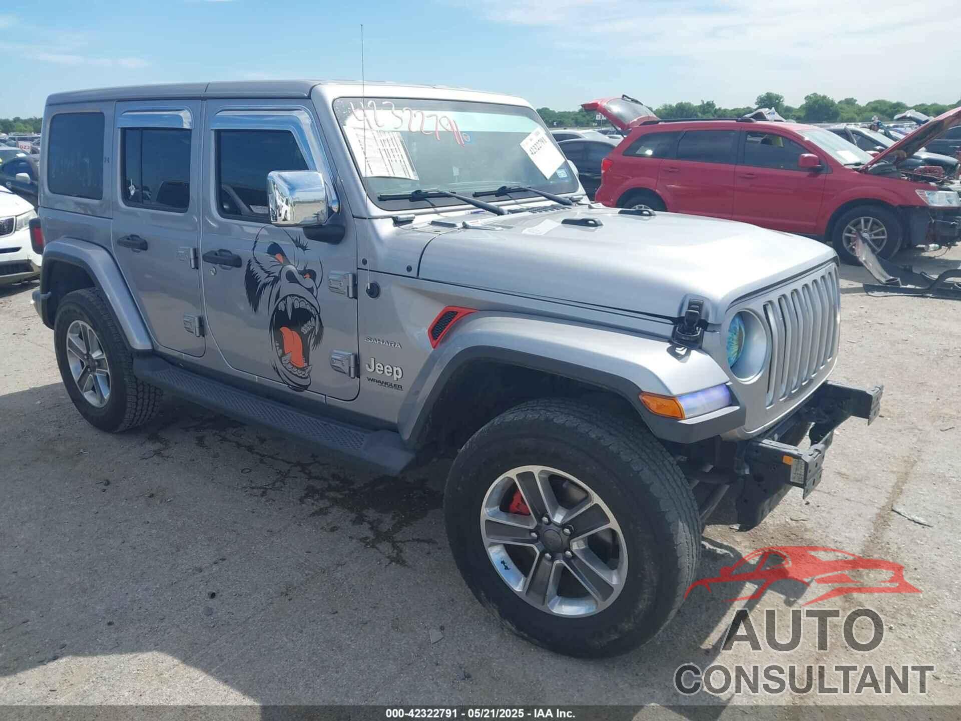 JEEP WRANGLER UNLIMITED 2018 - 1C4HJXEG4JW115522