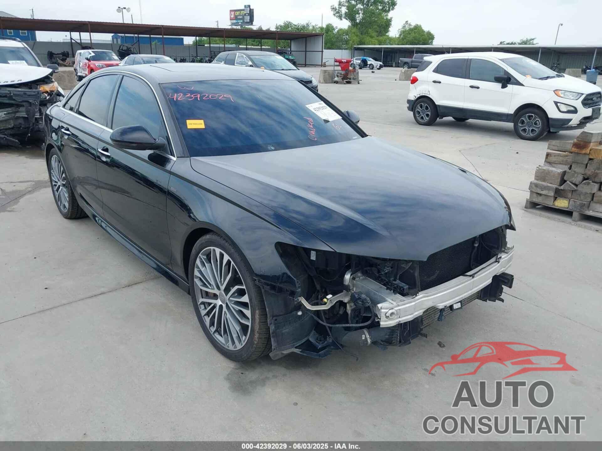 AUDI A6 2017 - WAUC8AFC4HN094361