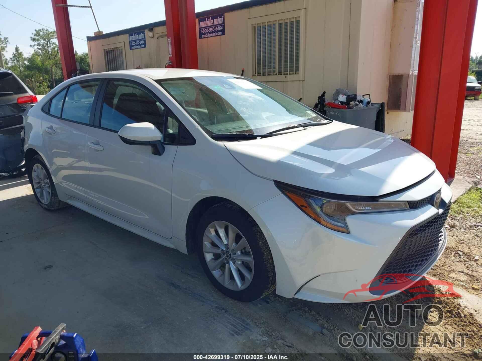 TOYOTA COROLLA 2021 - 5YFVPMAE9MP194445