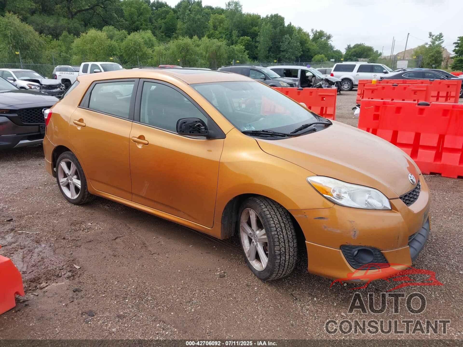 TOYOTA MATRIX 2009 - 2T1LE40E79C005958