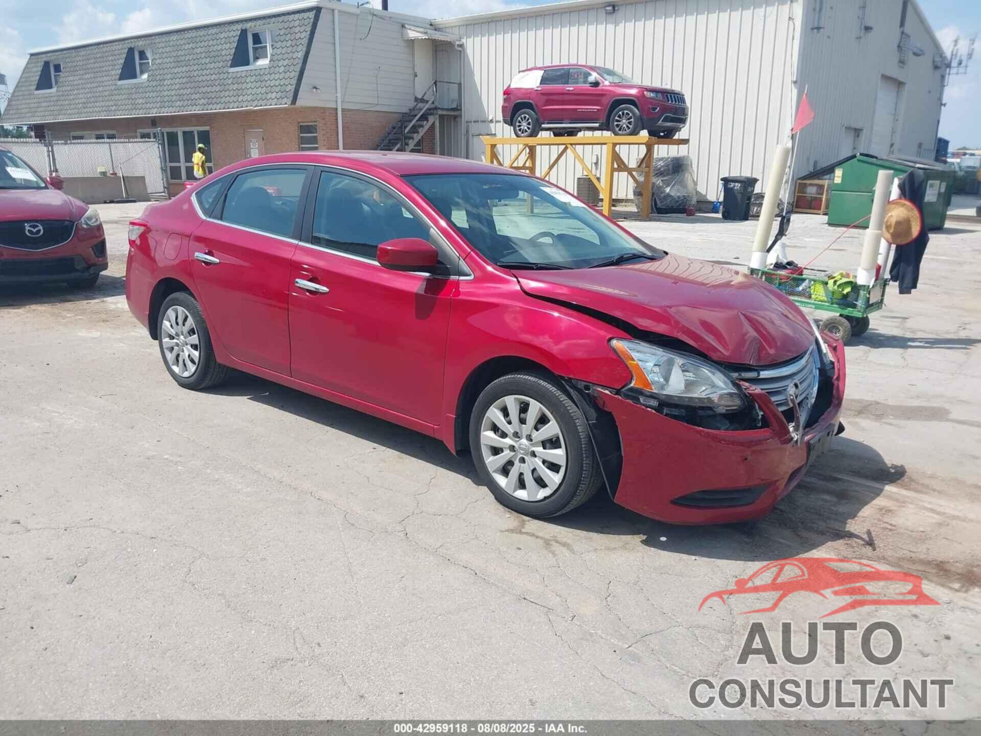 NISSAN SENTRA 2013 - 3N1AB7APXDL767028