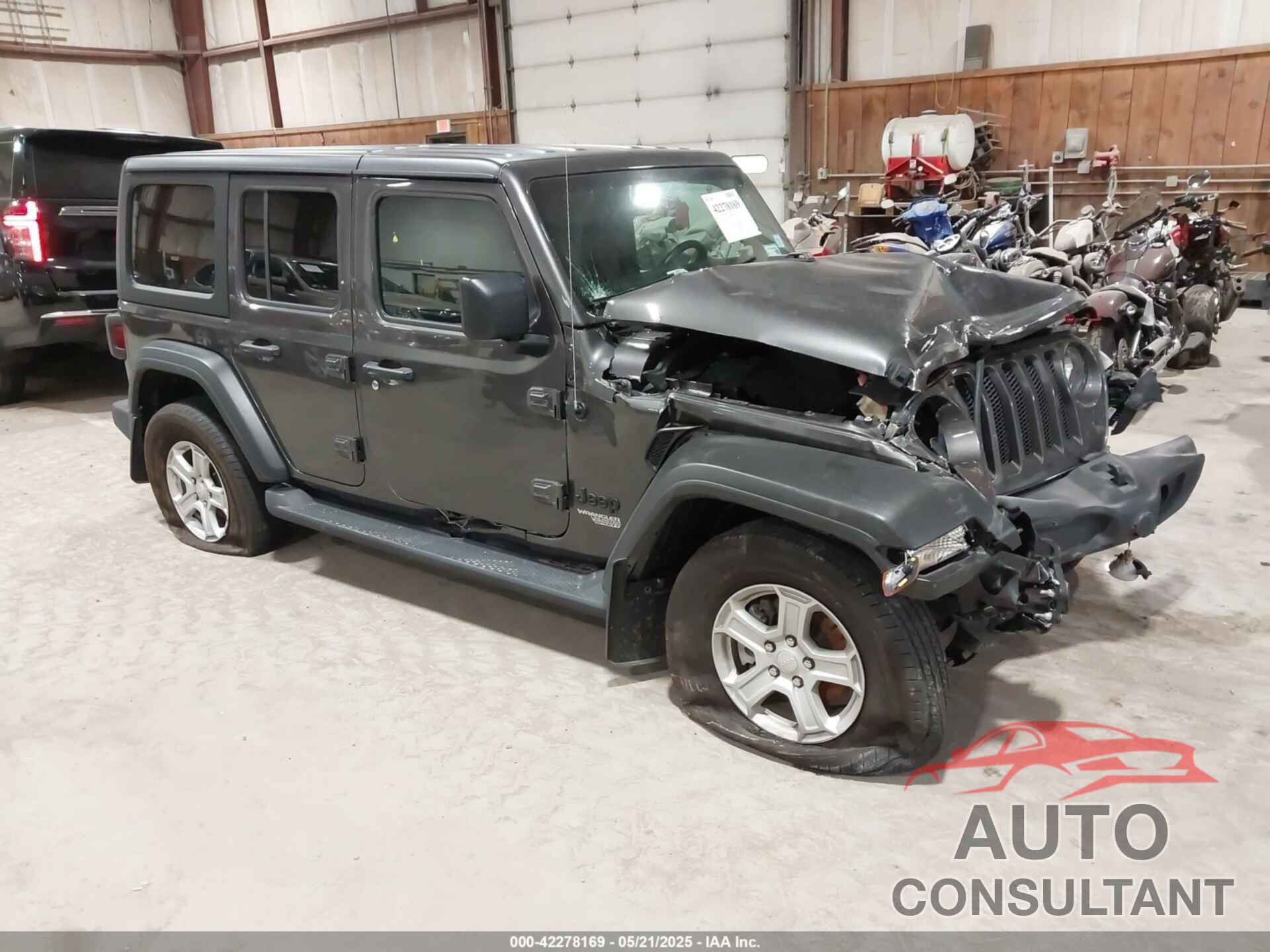 JEEP WRANGLER UNLIMITED 2021 - 1C4HJXDN2MW701625
