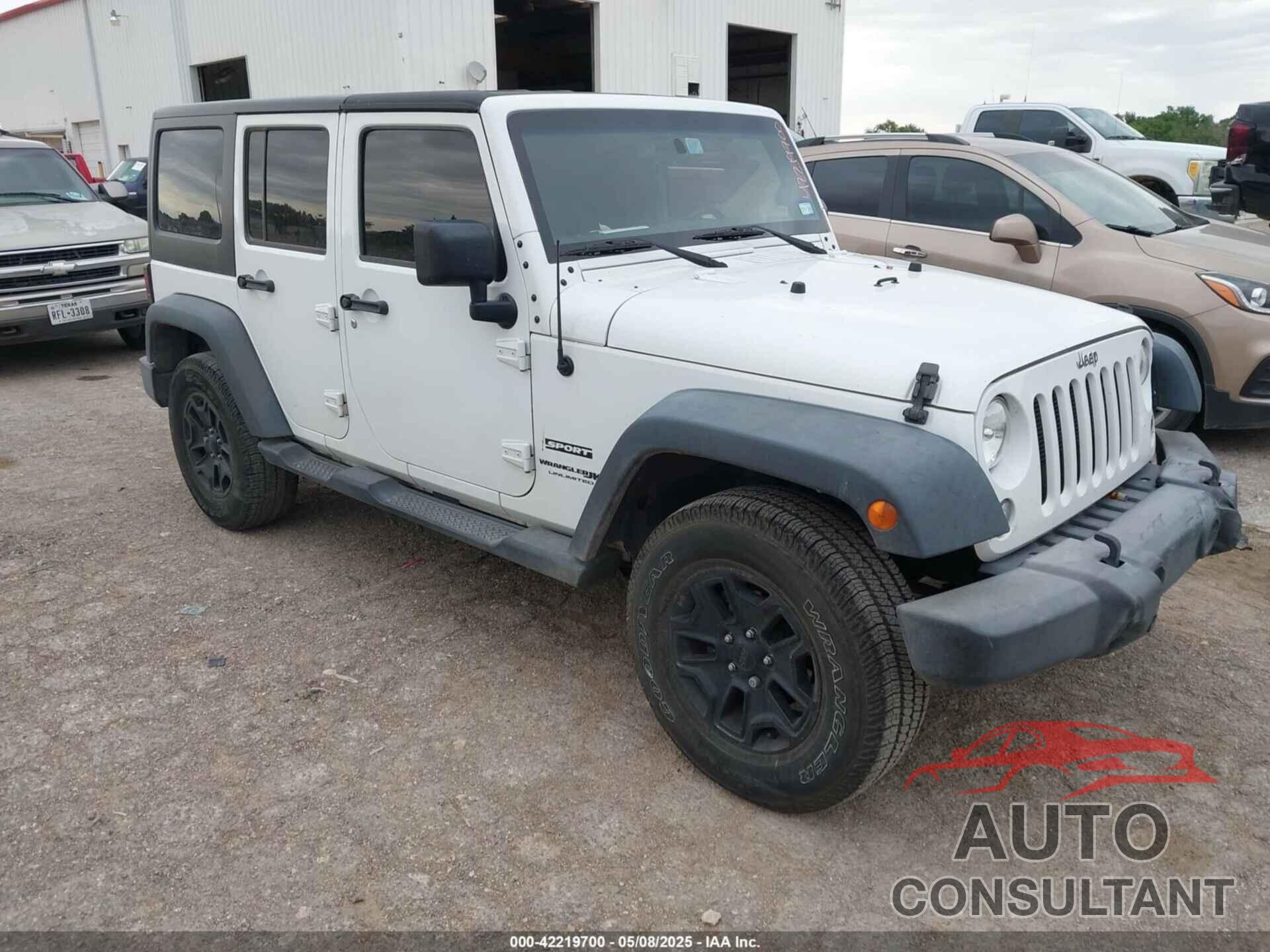 JEEP WRANGLER JK UNLIMITED 2018 - 1C4HJWDG2JL928693