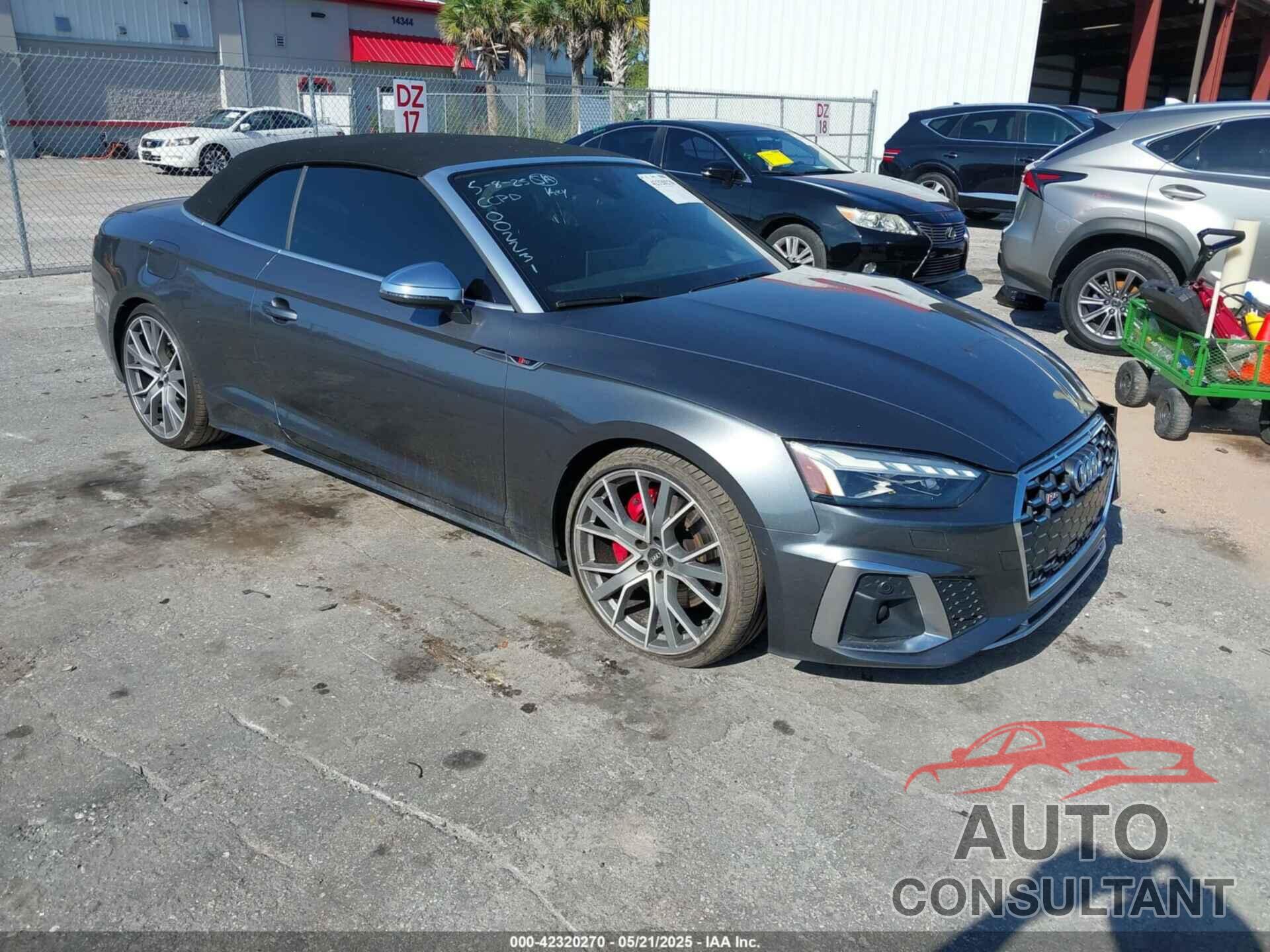 AUDI S5 CABRIOLET 2020 - WAUY4GF56LN002231