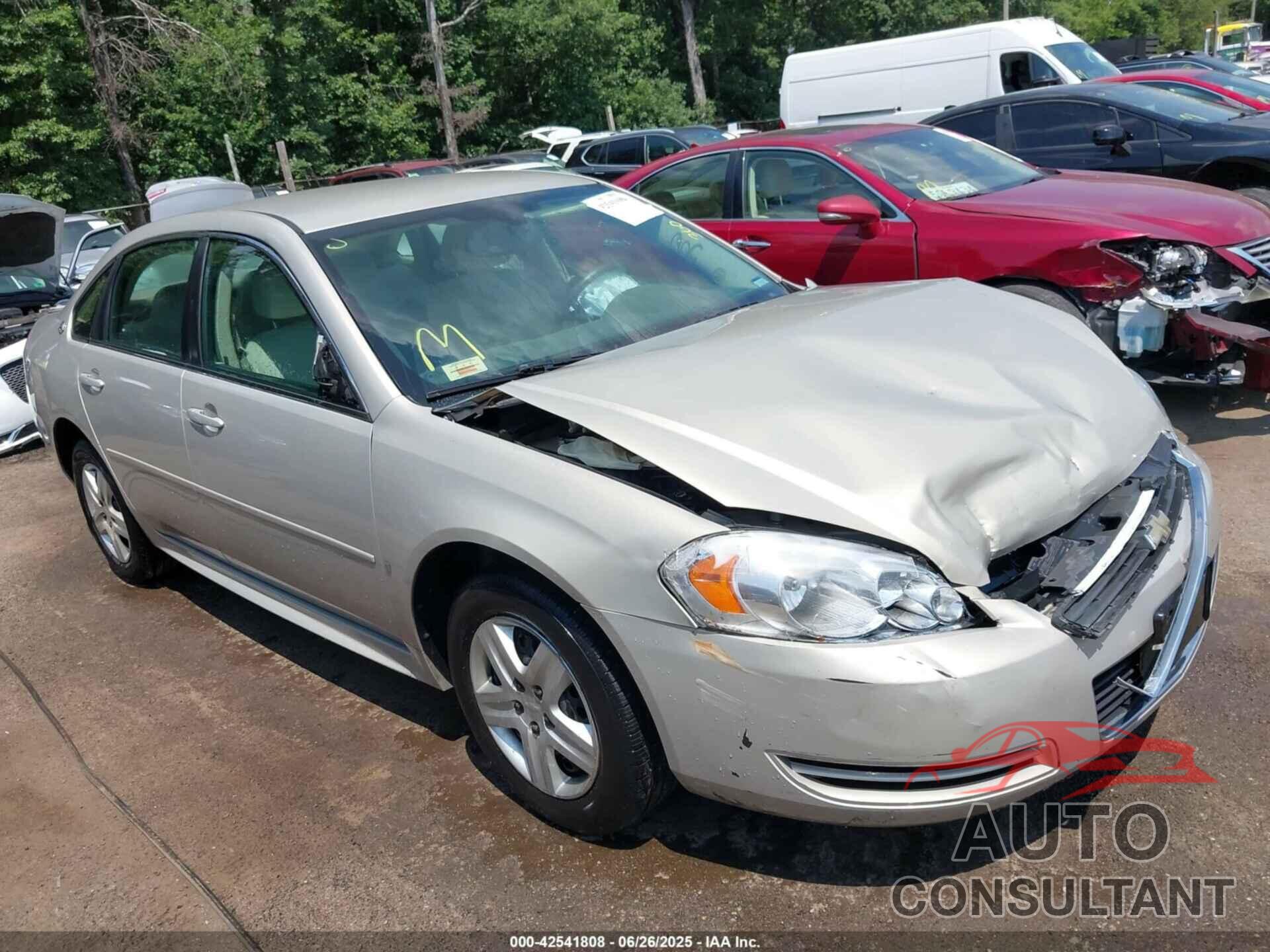 CHEVROLET IMPALA 2009 - 2G1WB57N691127543