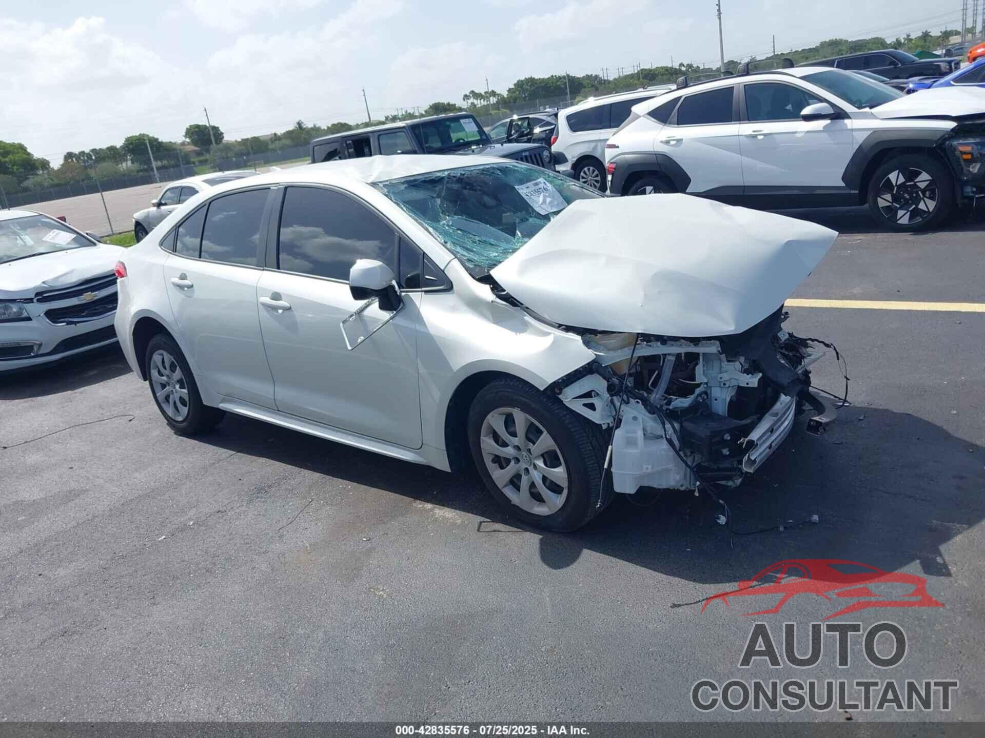 TOYOTA COROLLA 2021 - JTDEPMAE2MJ124418