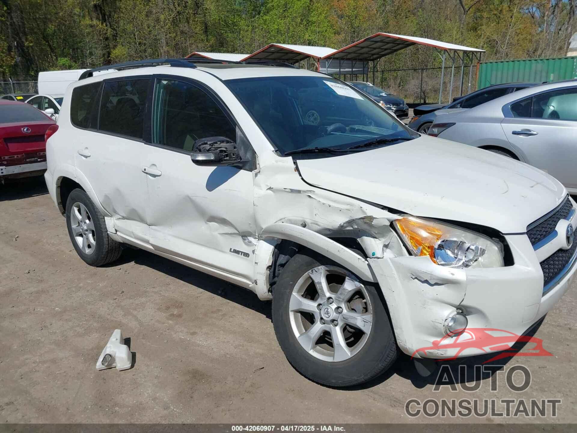 TOYOTA RAV4 2012 - 2T3YF4DVXCW130849