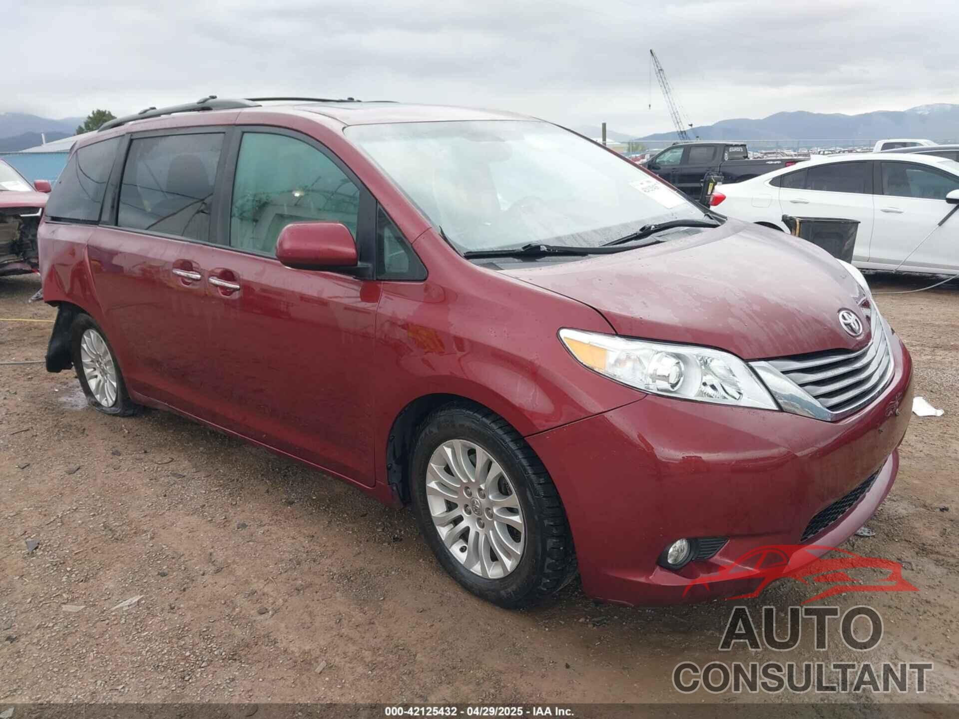 TOYOTA SIENNA 2017 - 5TDYZ3DC7HS897602