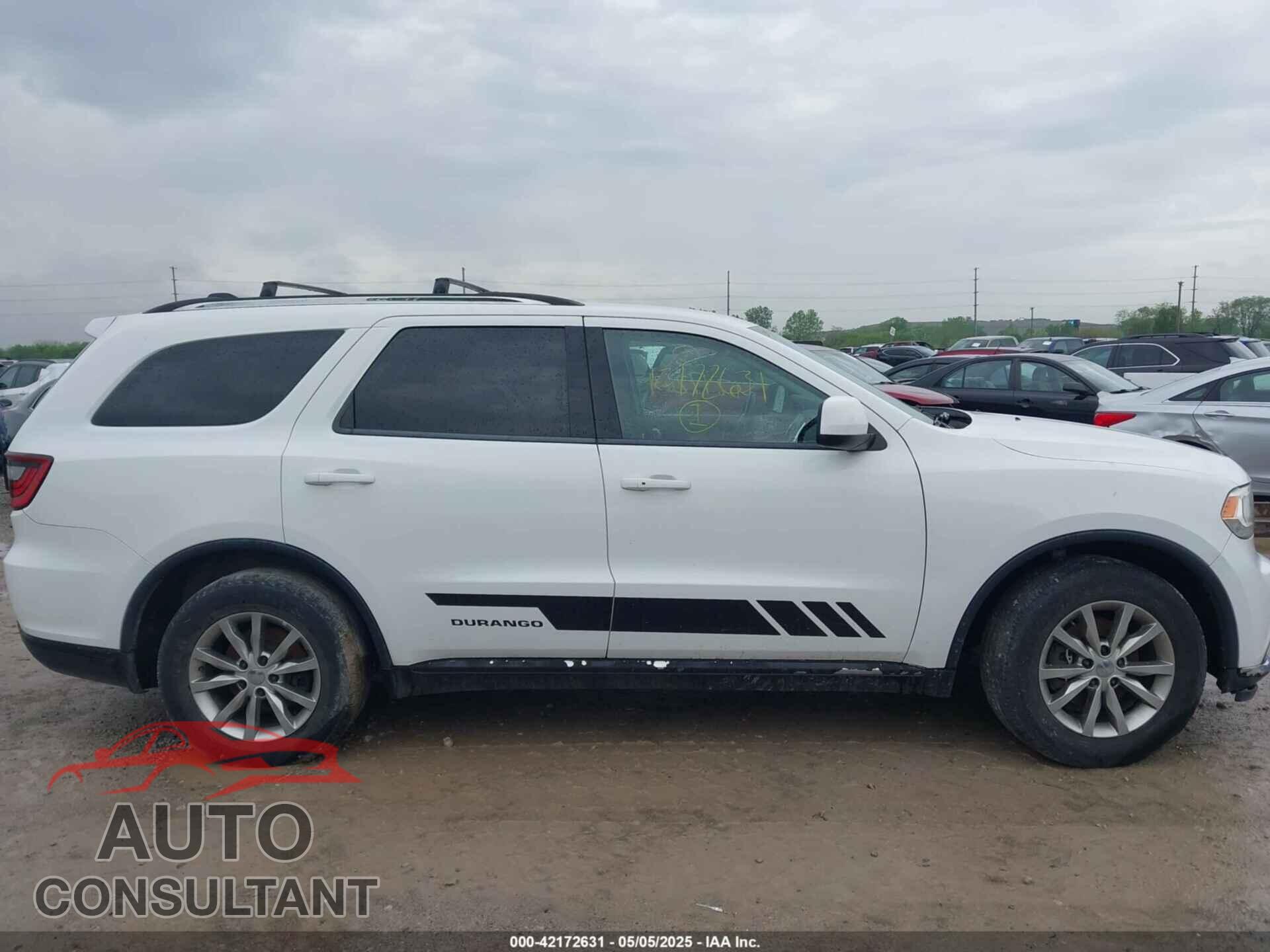 DODGE DURANGO 2017 - 1C4RDHAG4HC737038