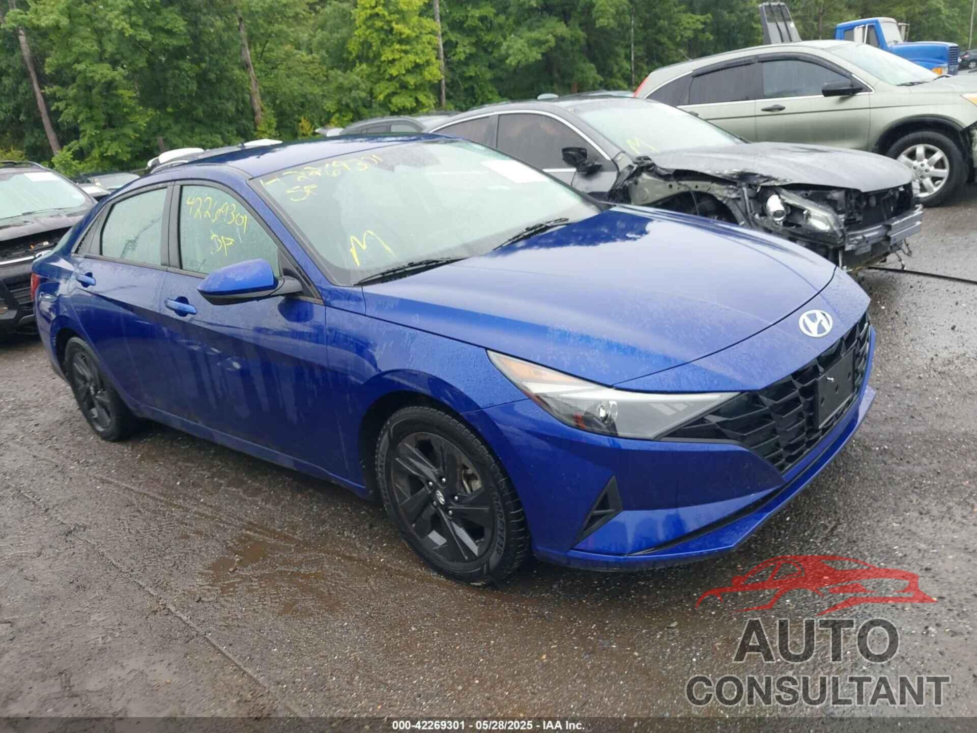 HYUNDAI ELANTRA 2021 - 5NPLM4AG8MH046303