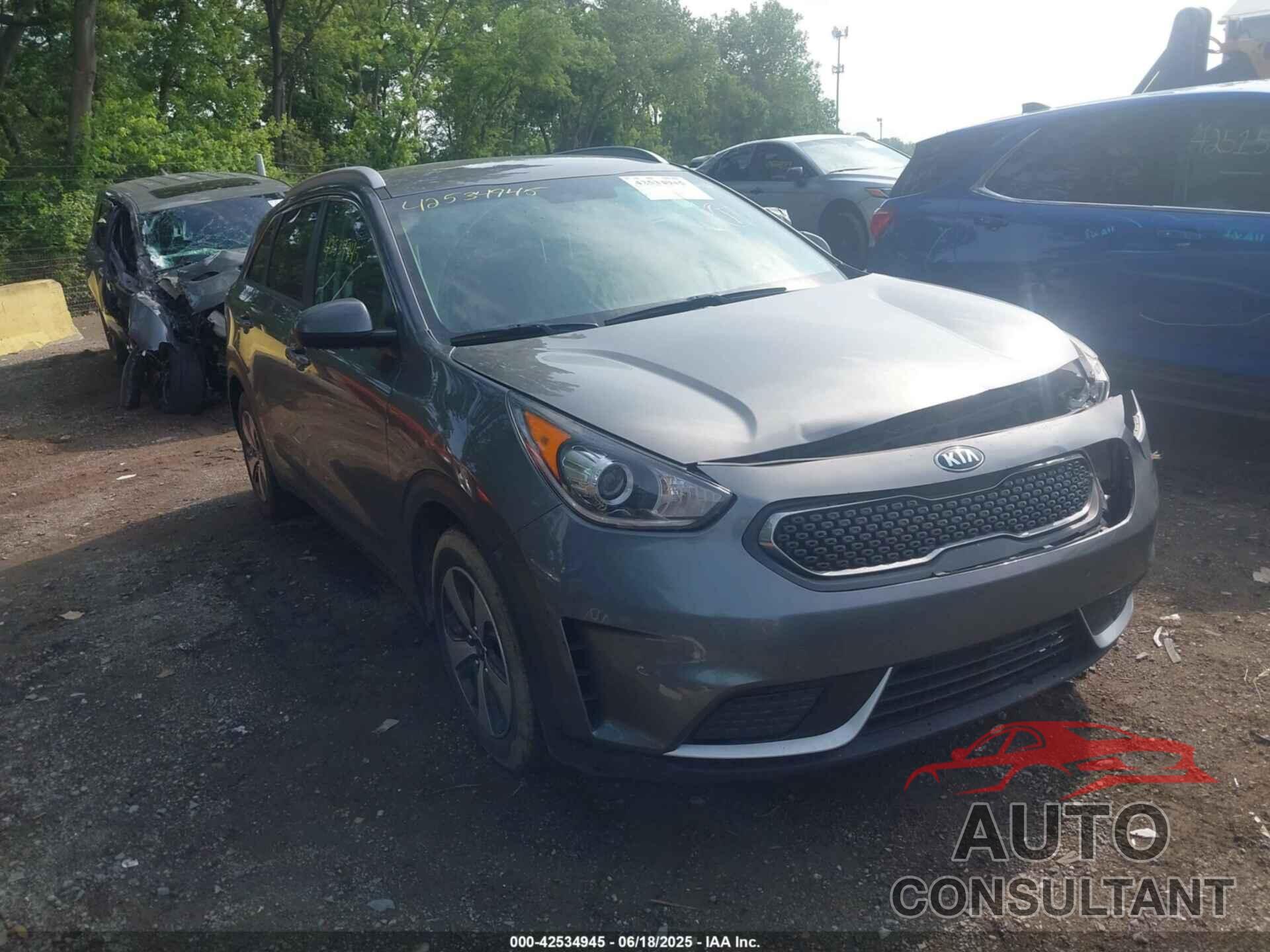 KIA NIRO 2018 - KNDCB3LC4J5138885