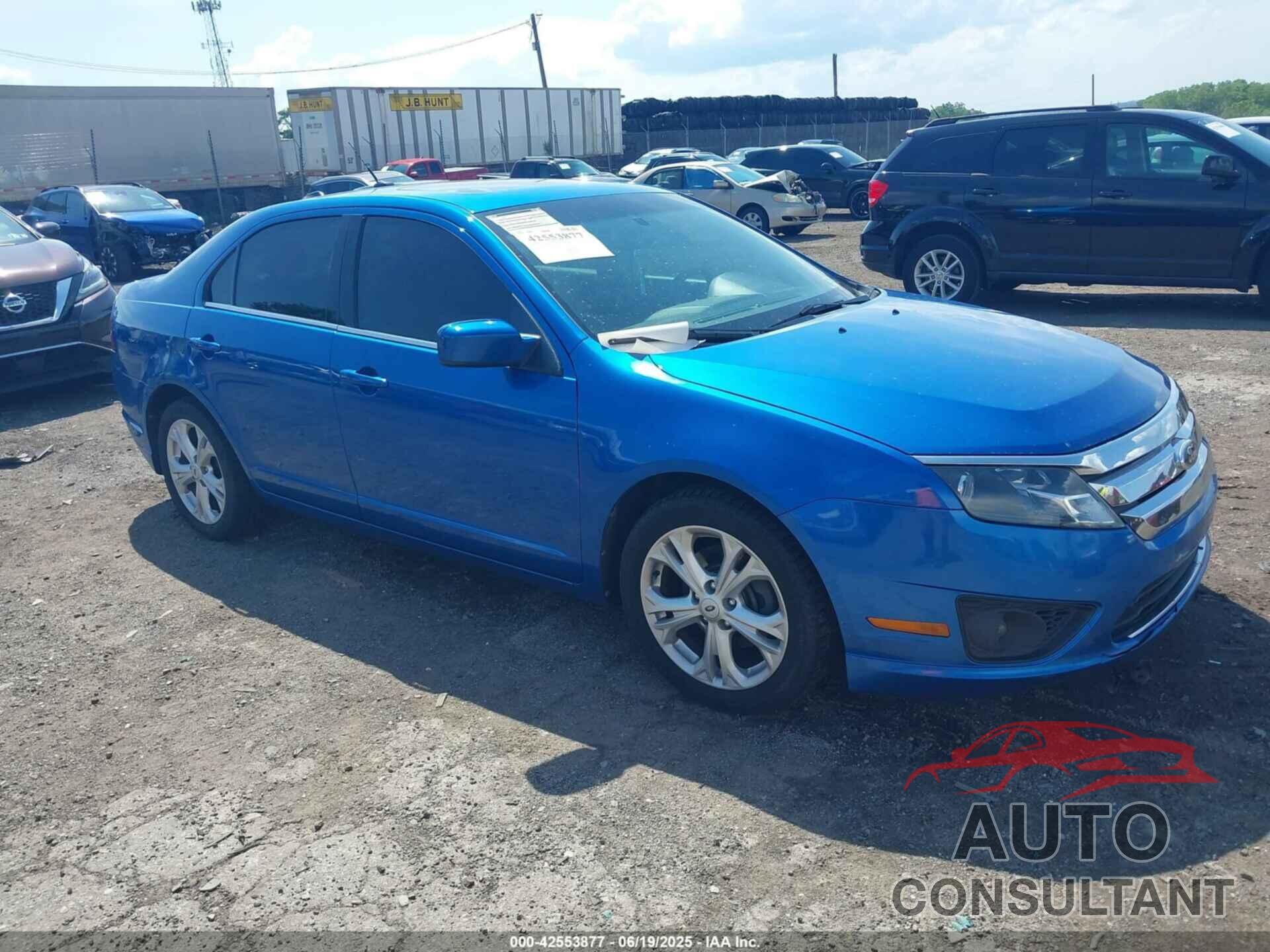 FORD FUSION 2012 - 3FAHP0HA2CR406142