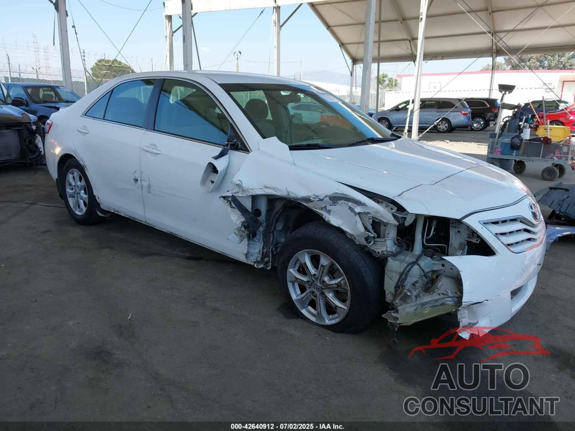 TOYOTA CAMRY 2011 - 4T4BF3EK2BR144245