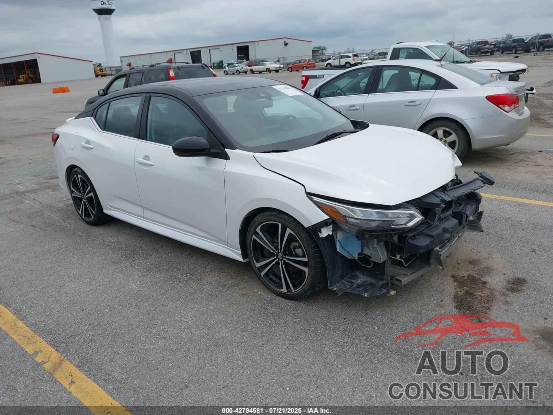 NISSAN SENTRA 2020 - 3N1AB8DV9LY271624