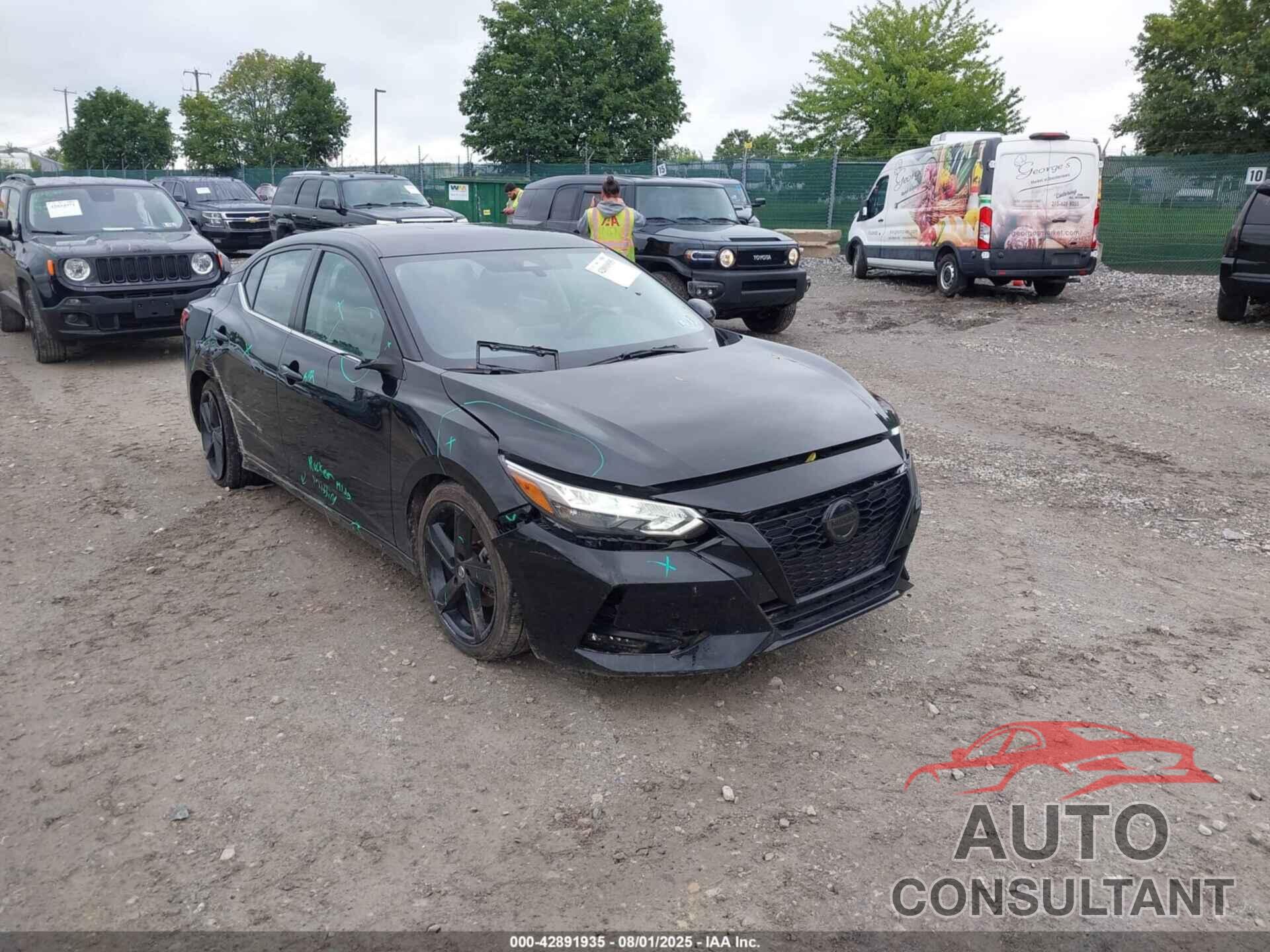 NISSAN SENTRA 2022 - 3N1AB8DV8NY251612